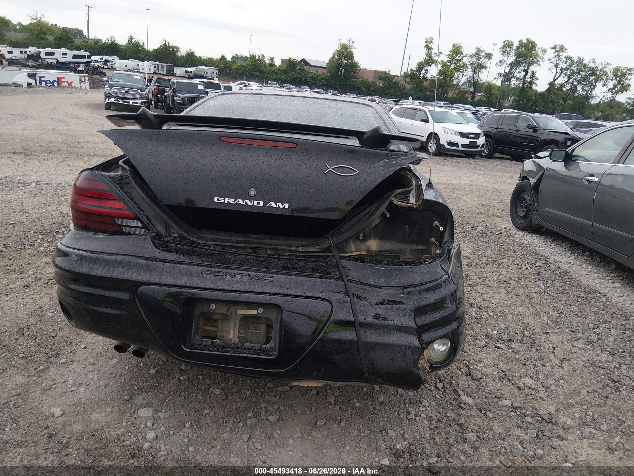 1999 Pontiac Grand Am Se2 Черный vin: 1G2NE52E8XM805622
