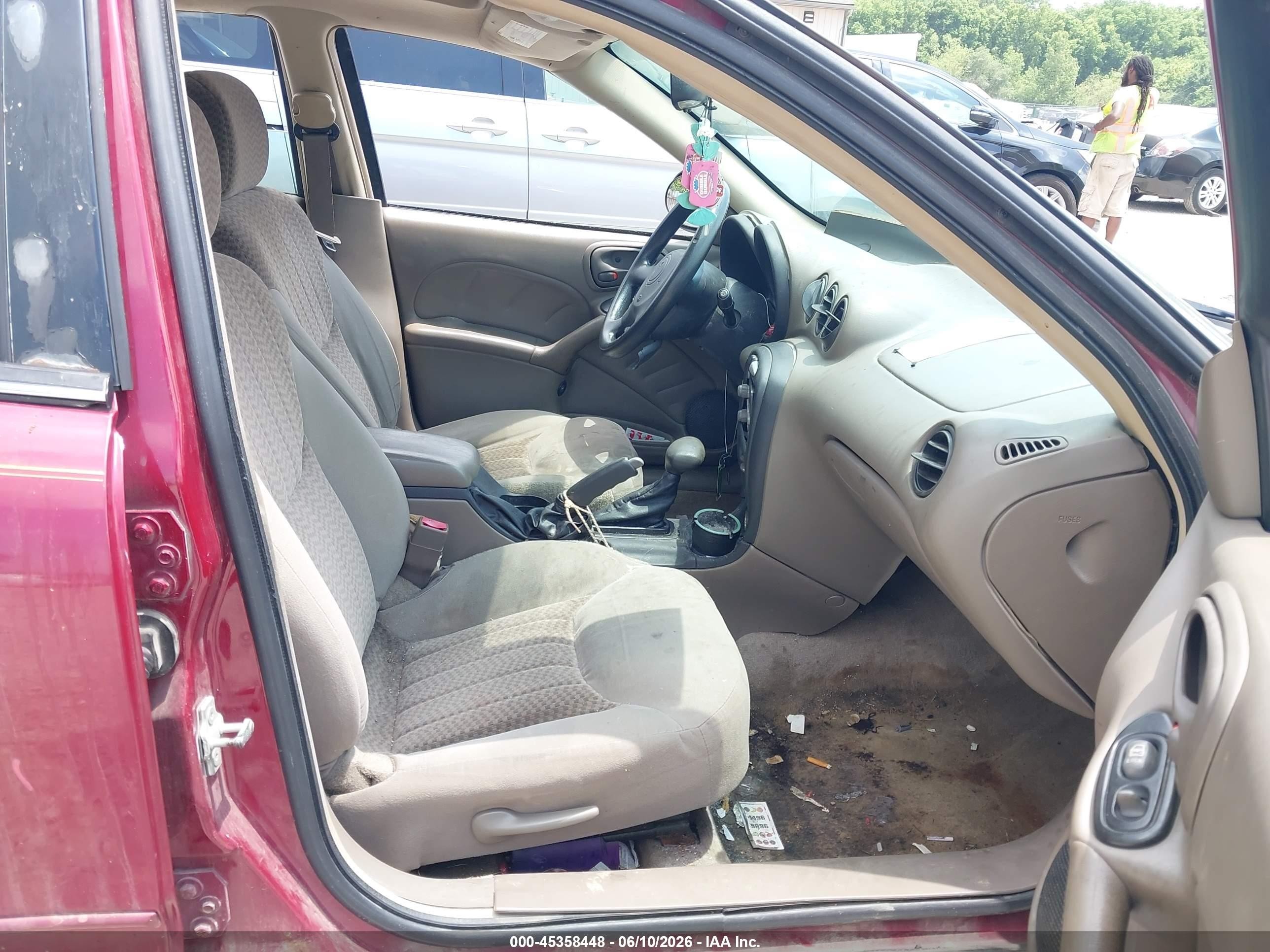 2005 Pontiac Grand Am Se Темно-бордовый vin: 1G2NE52E95M250628