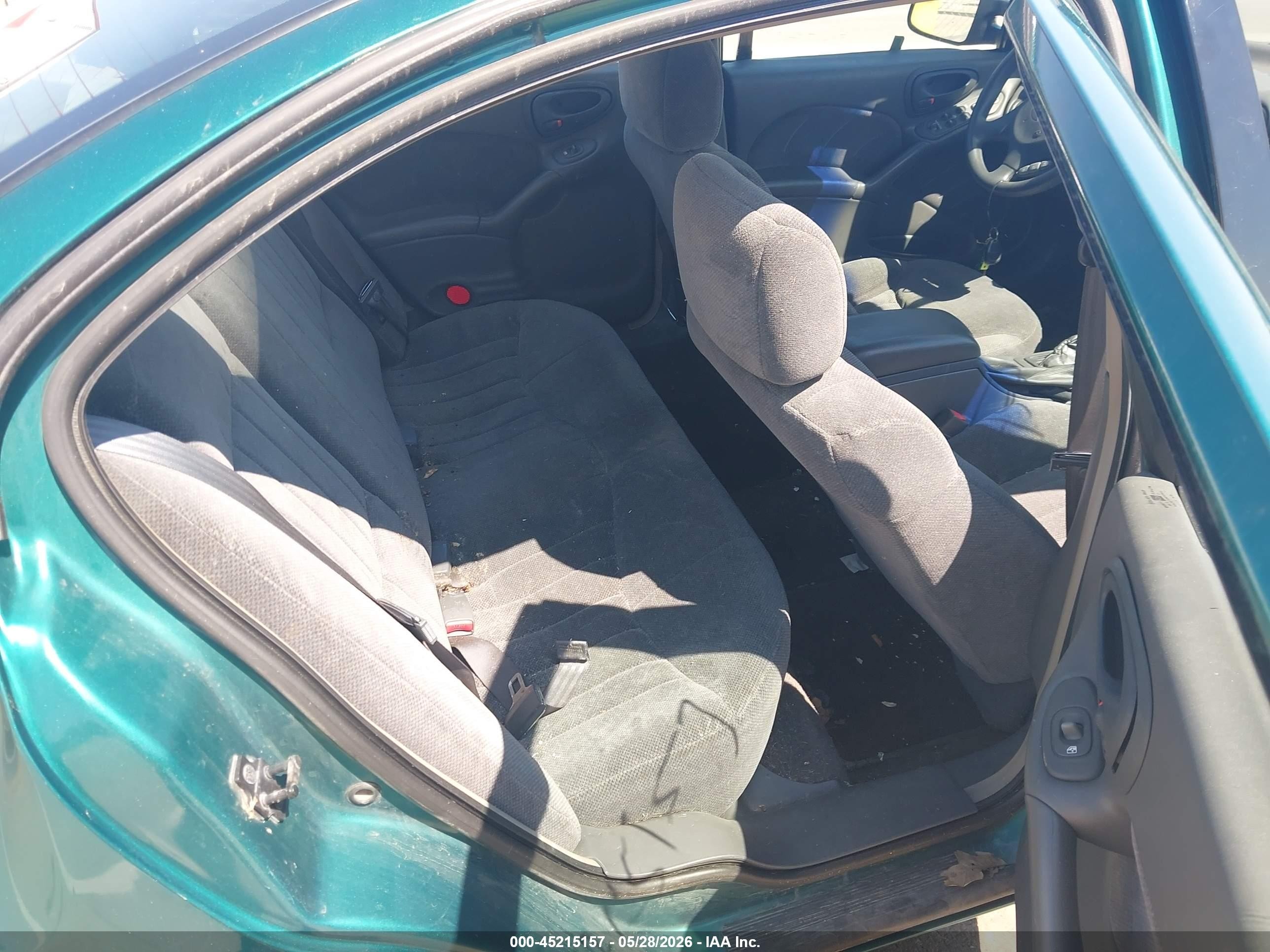 1999 Pontiac Grand Am Se1 Green vin: 1G2NE52E9XC511118