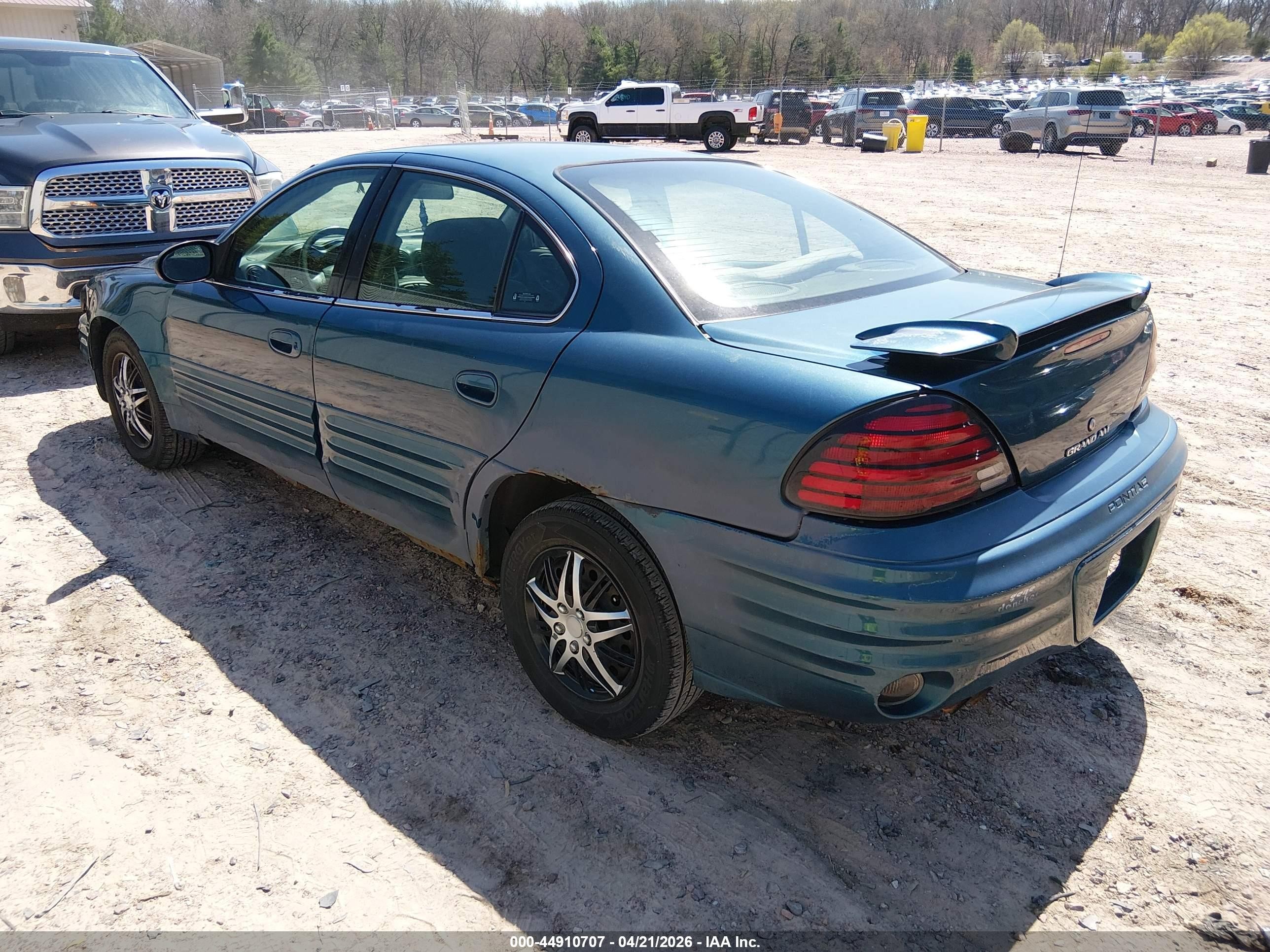 2002 Pontiac Grand Am Se Green vin: 1G2NE52F02C266792