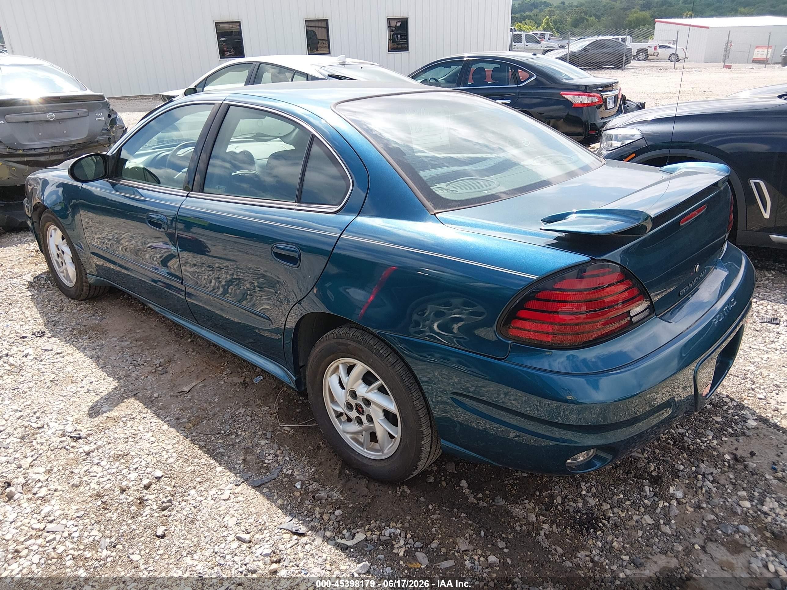 2003 Pontiac Grand Am Se Blue vin: 1G2NE52F03C314678