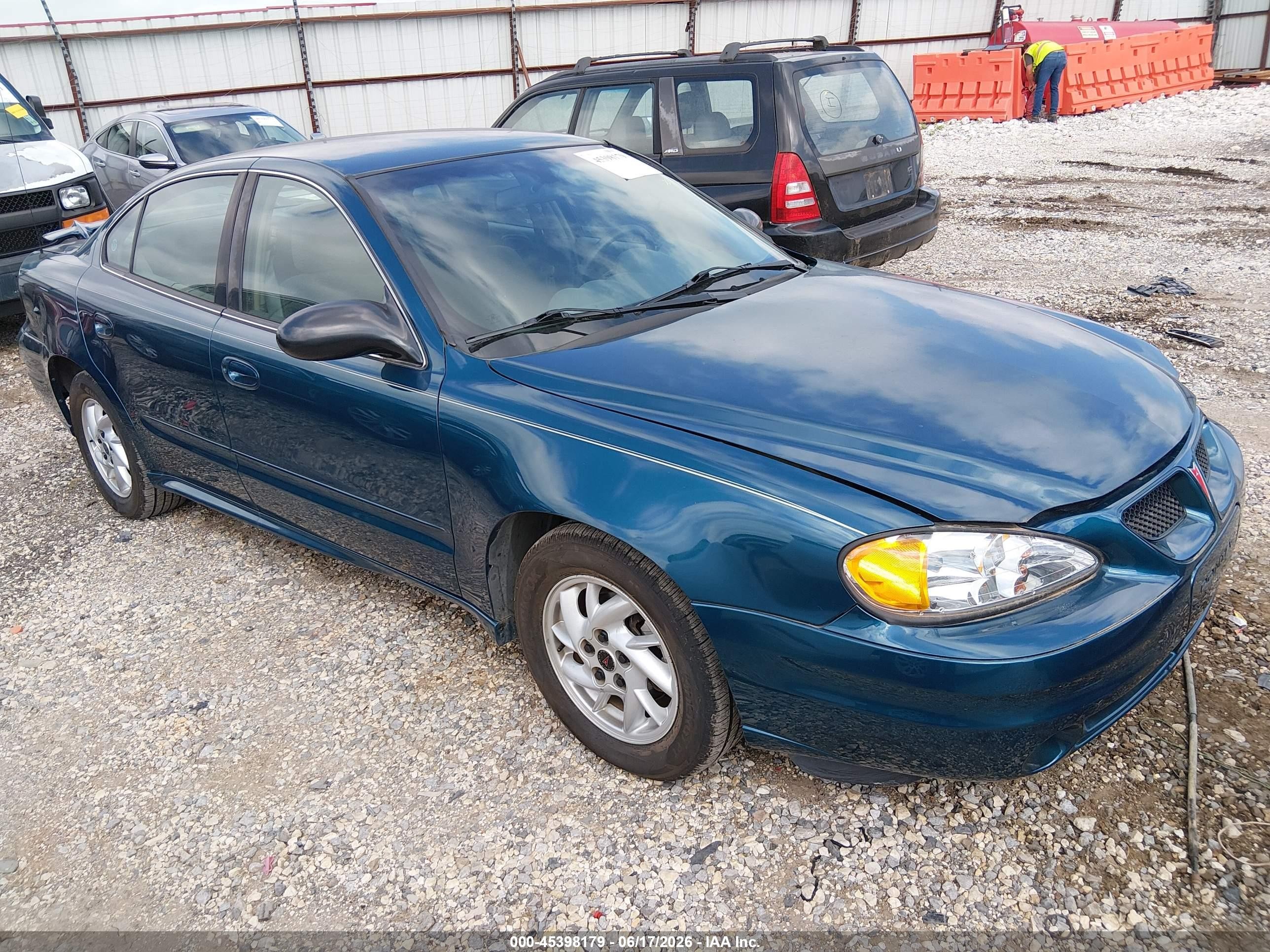 2003 Pontiac Grand Am Se Blue vin: 1G2NE52F03C314678