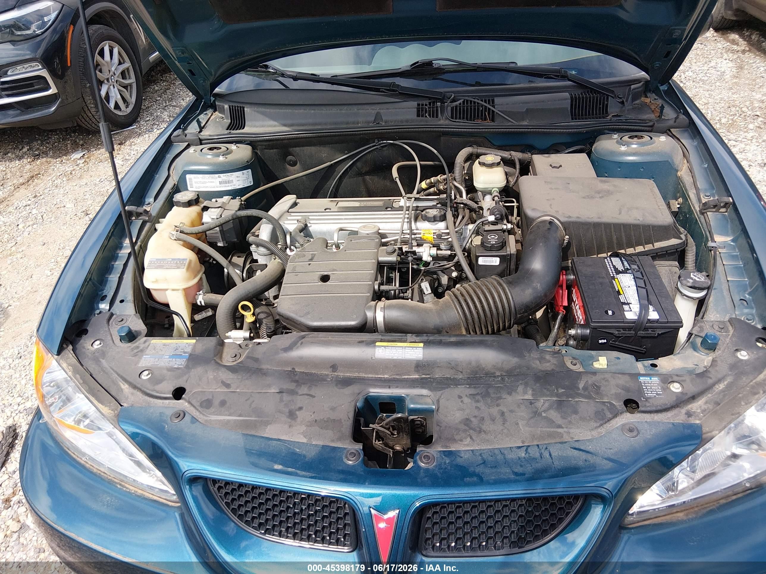 2003 Pontiac Grand Am Se Blue vin: 1G2NE52F03C314678