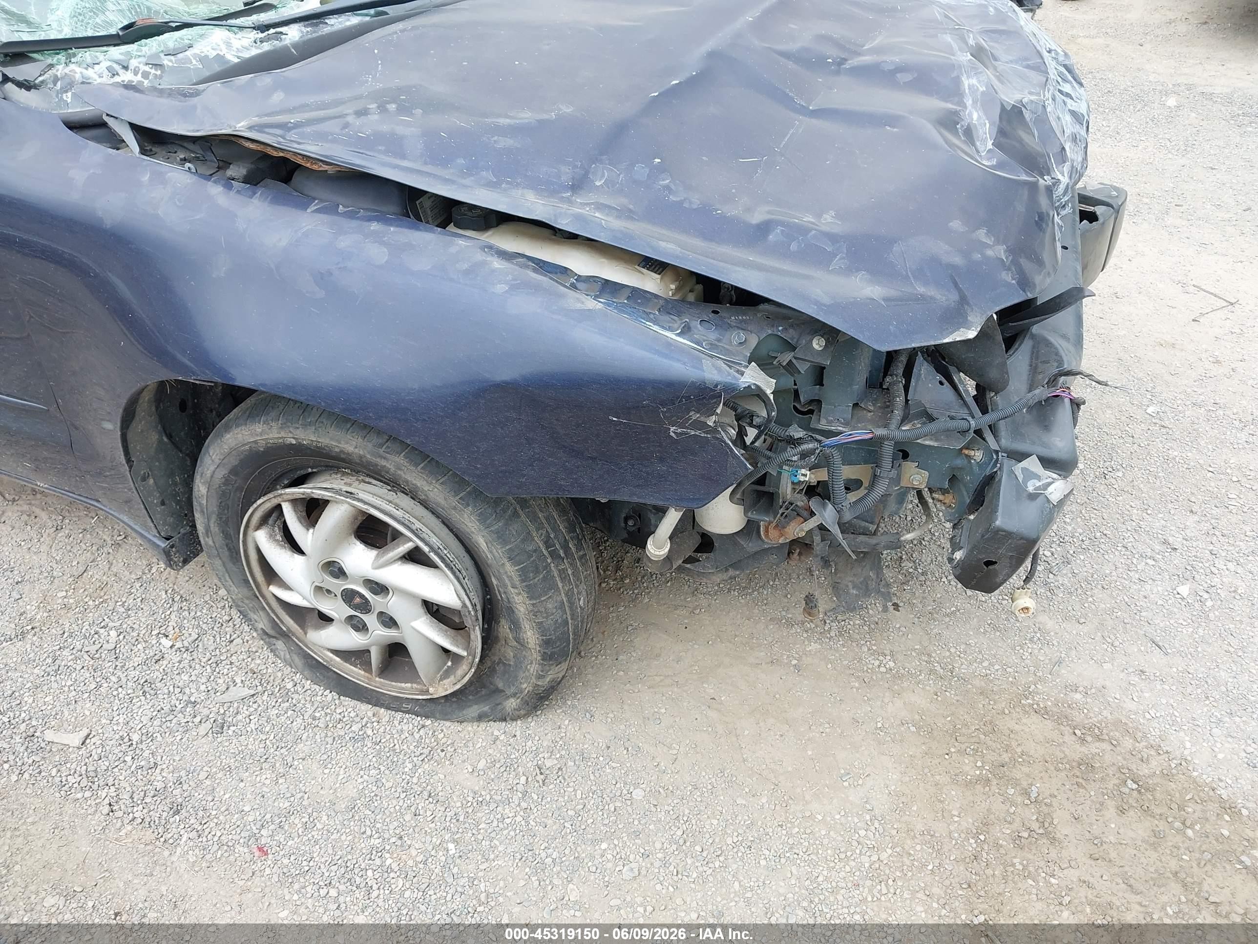 2004 Pontiac Grand Am Se Синий vin: 1G2NE52F04M585378