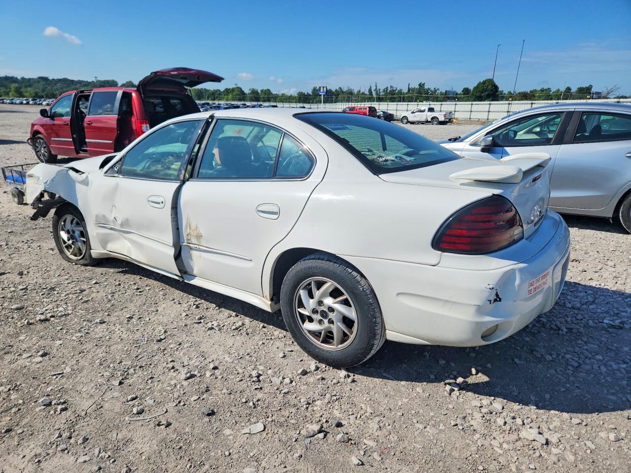 2004 Pontiac Grand Am Se Белый vin: 1G2NE52F34M546445
