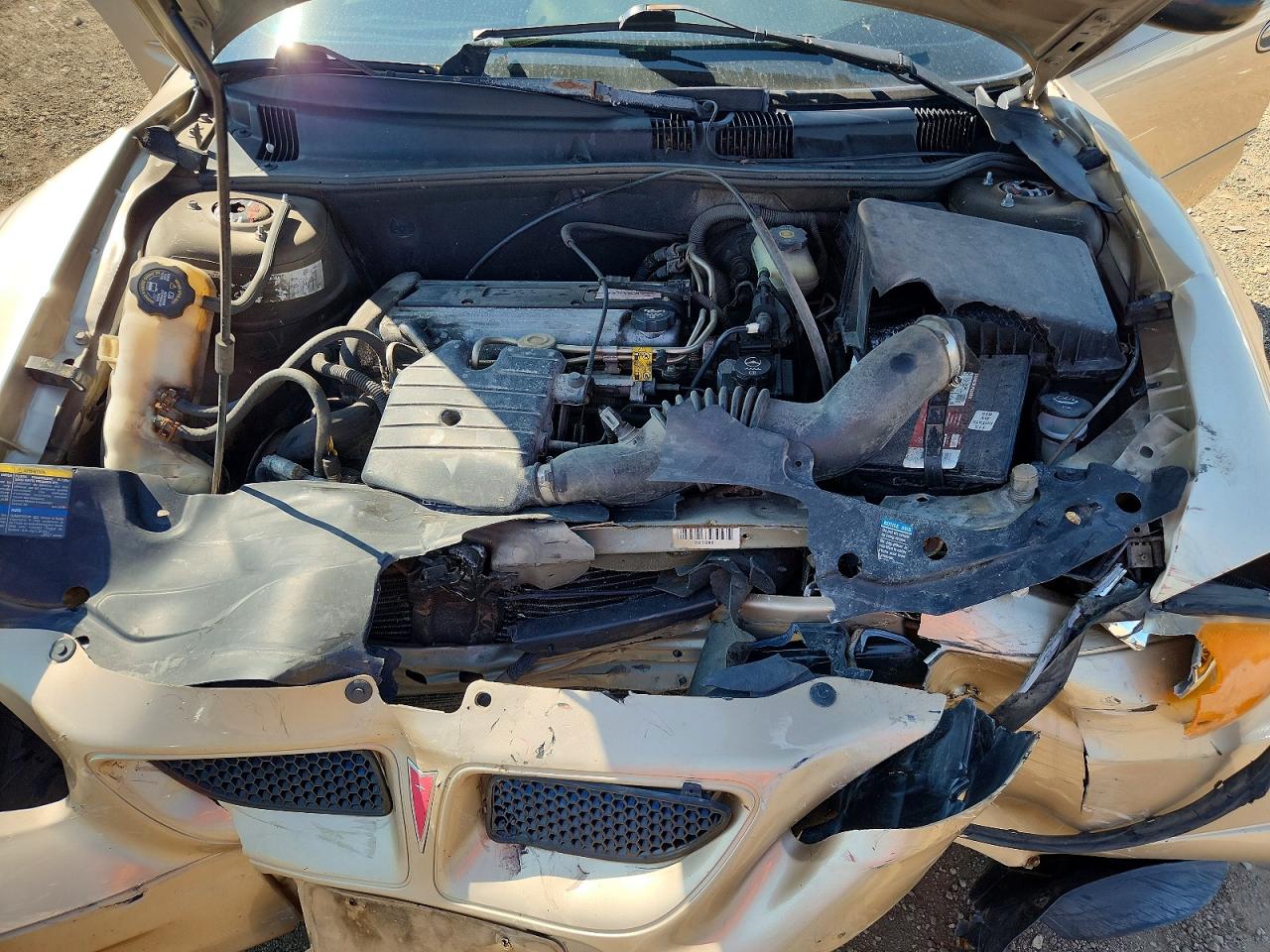 2004 Pontiac Grand Am Se Желто-коричневый vin: 1G2NE52F44M514331
