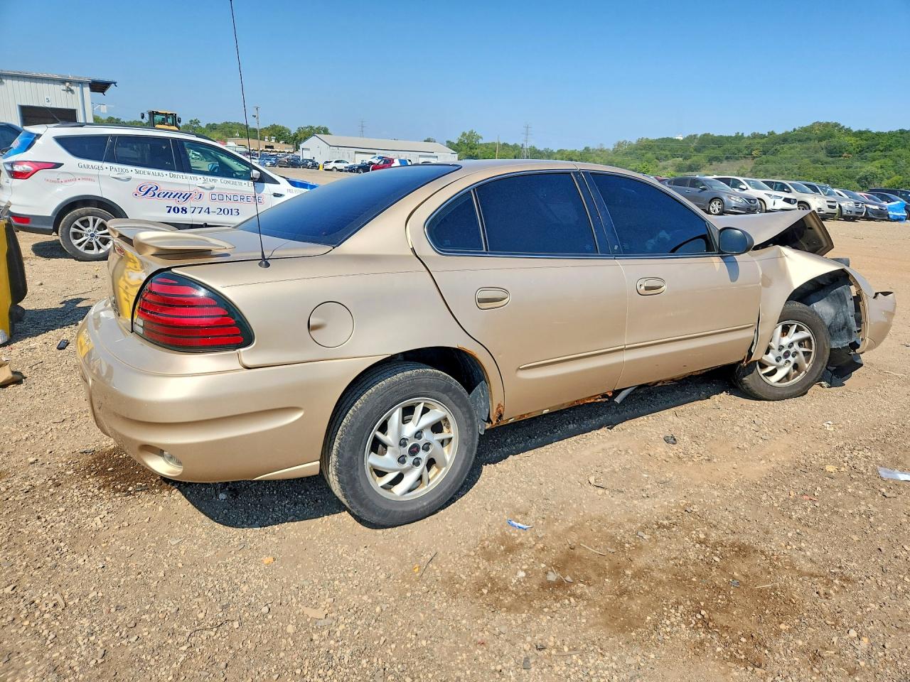 2004 Pontiac Grand Am Se Желто-коричневый vin: 1G2NE52F44M514331