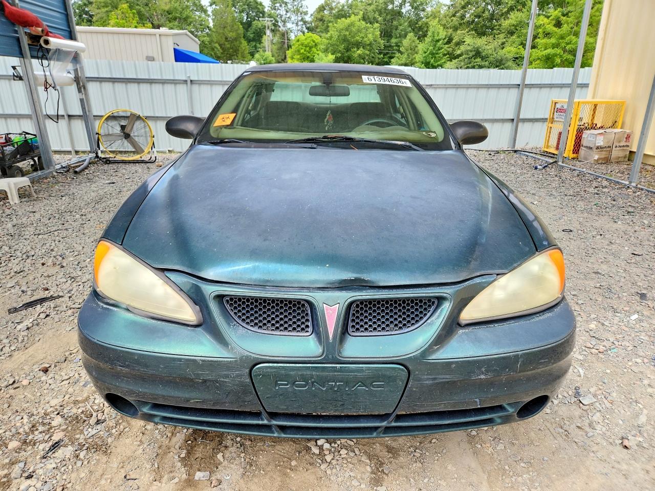 2003 Pontiac Grand Am Se Green vin: 1G2NE52F73C280822