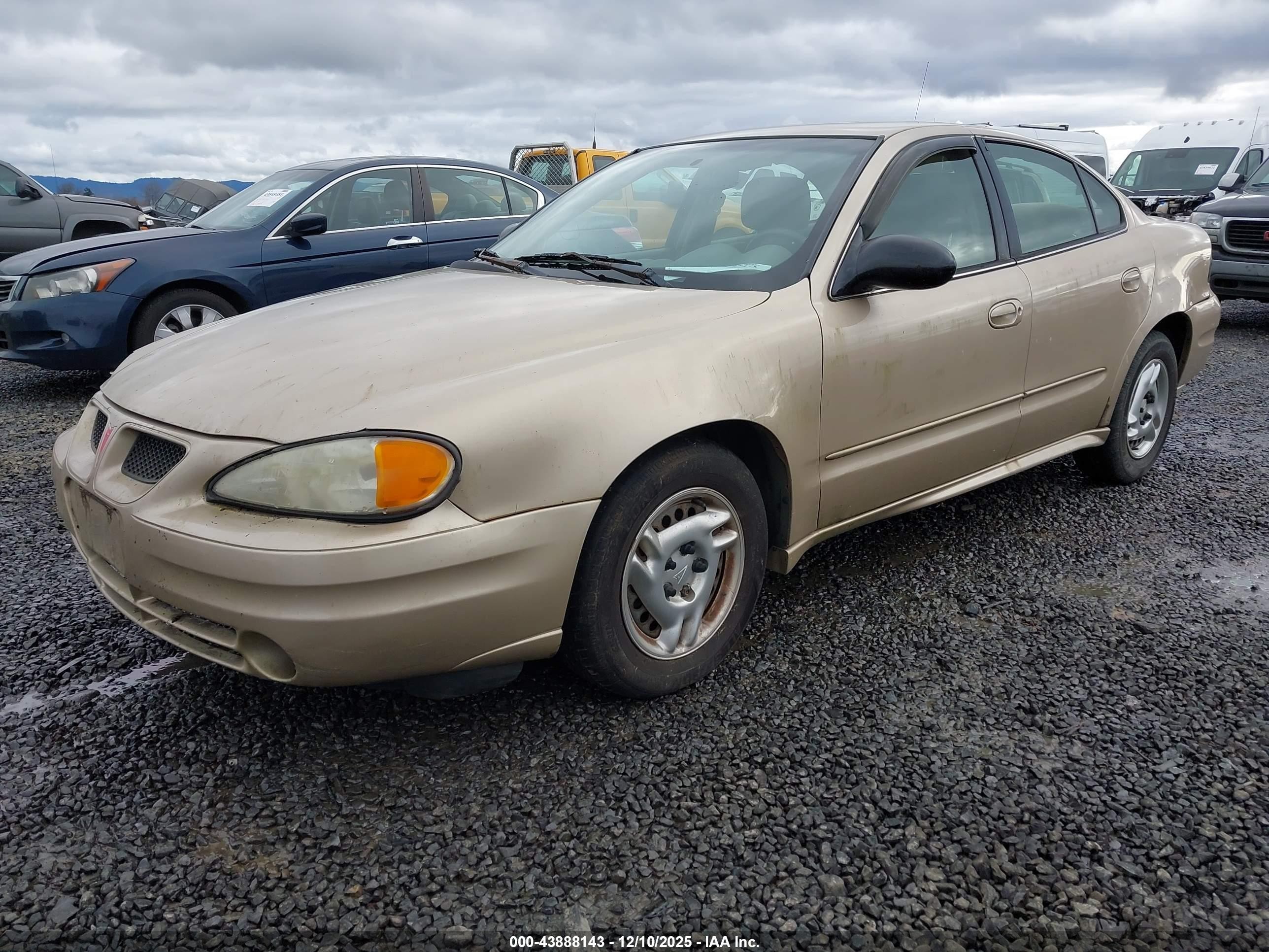 2004 Pontiac Grand Am Se Beige vin: 1G2NE52F84M693912
