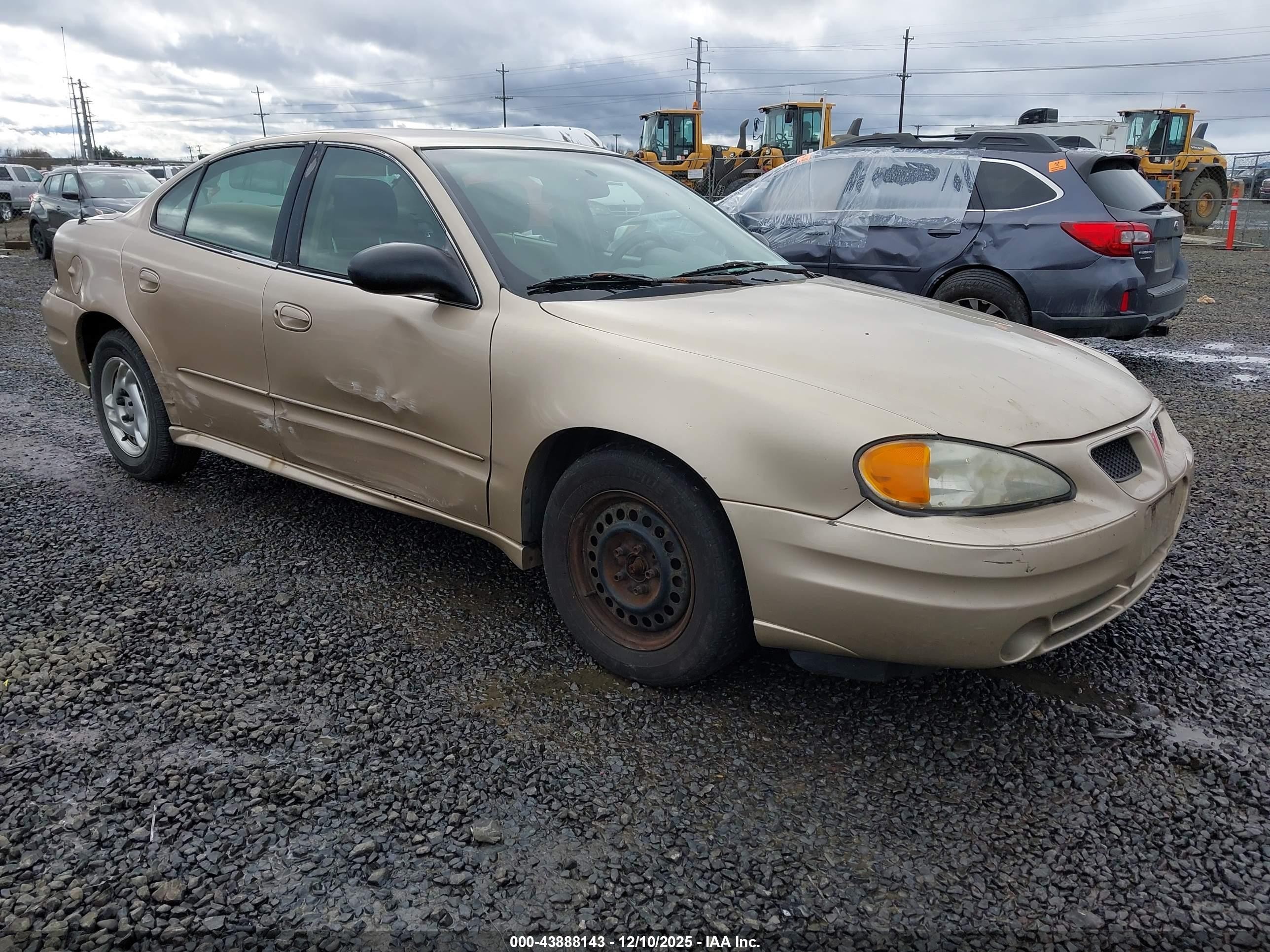 2004 Pontiac Grand Am Se Beige vin: 1G2NE52F84M693912