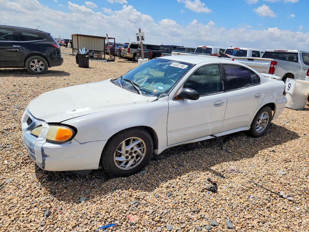 2004 Pontiac Grand Am Se Белый vin: 1G2NE52F94C163597