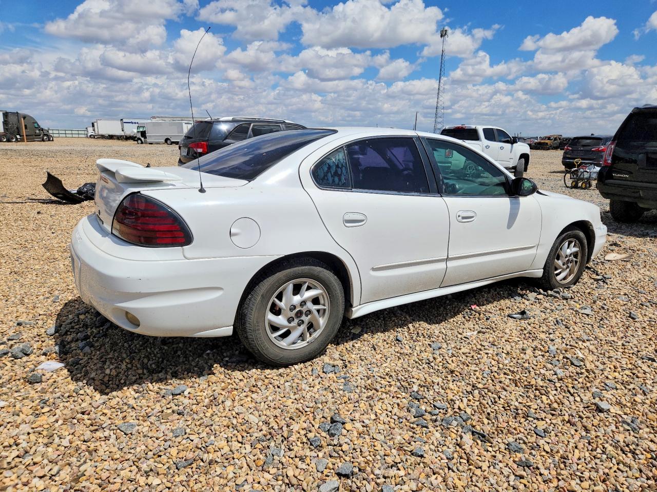 2004 Pontiac Grand Am Se White vin: 1G2NE52F94C163597