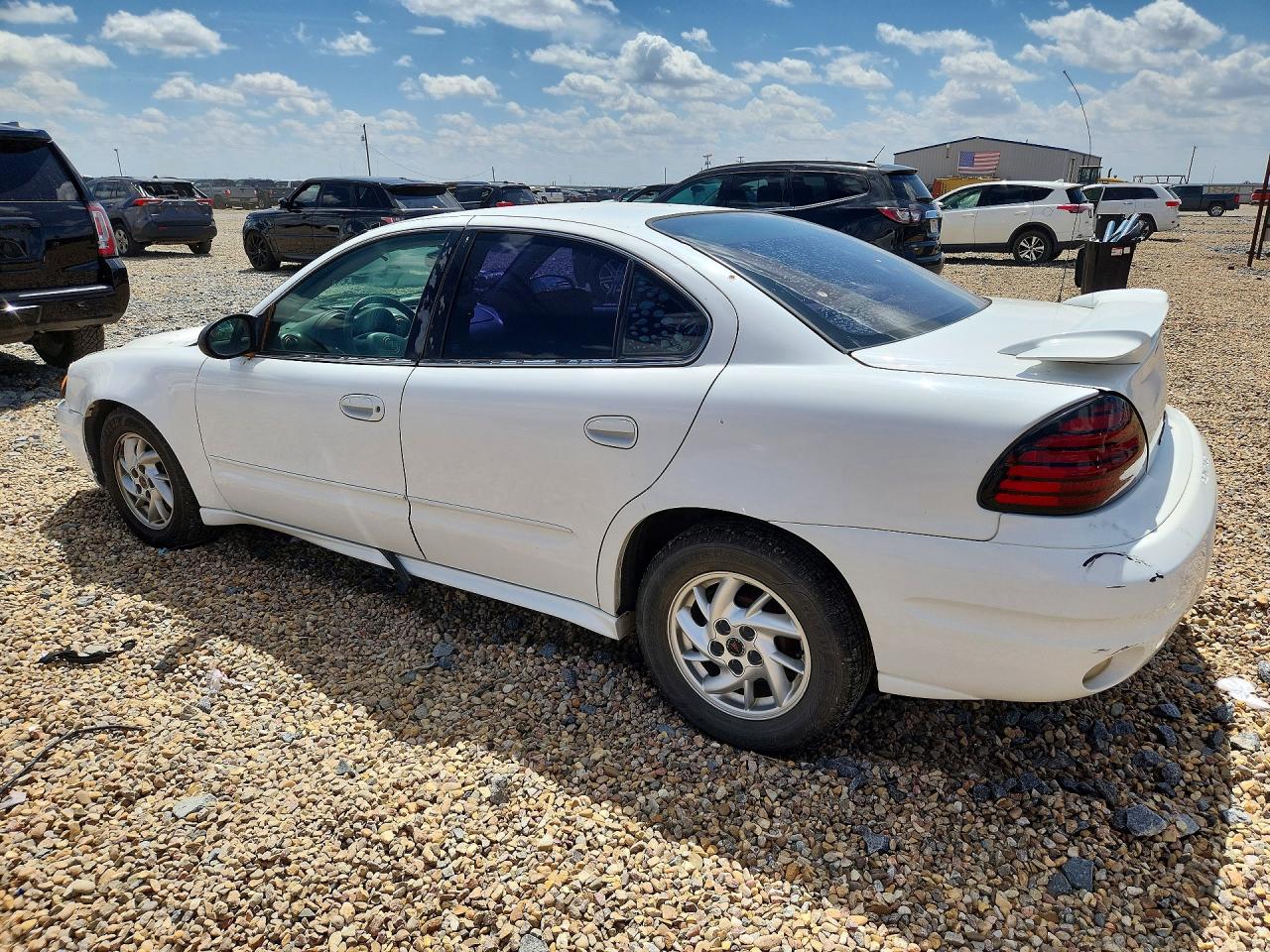 2004 Pontiac Grand Am Se White vin: 1G2NE52F94C163597