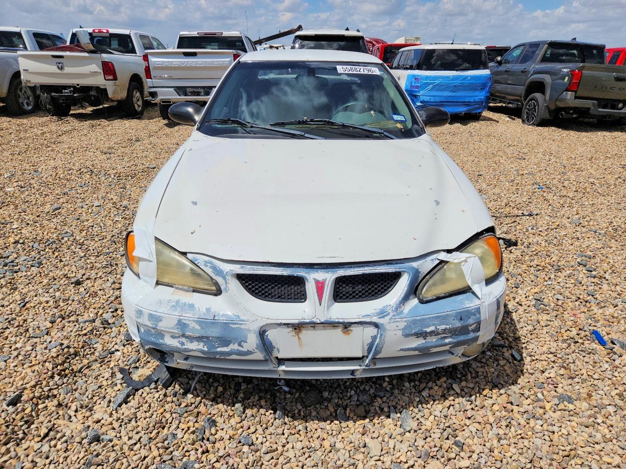 2004 Pontiac Grand Am Se White vin: 1G2NE52F94C163597