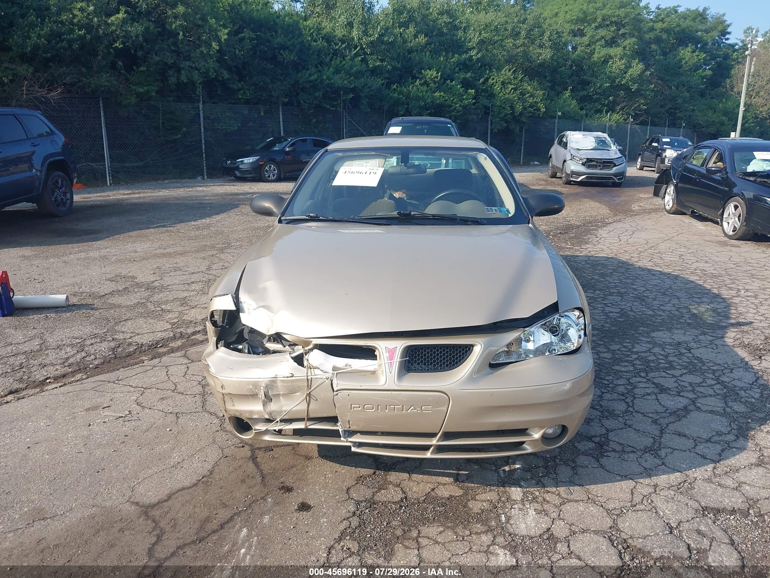 2004 Pontiac Grand Am Se Золотой vin: 1G2NE52F94M700379