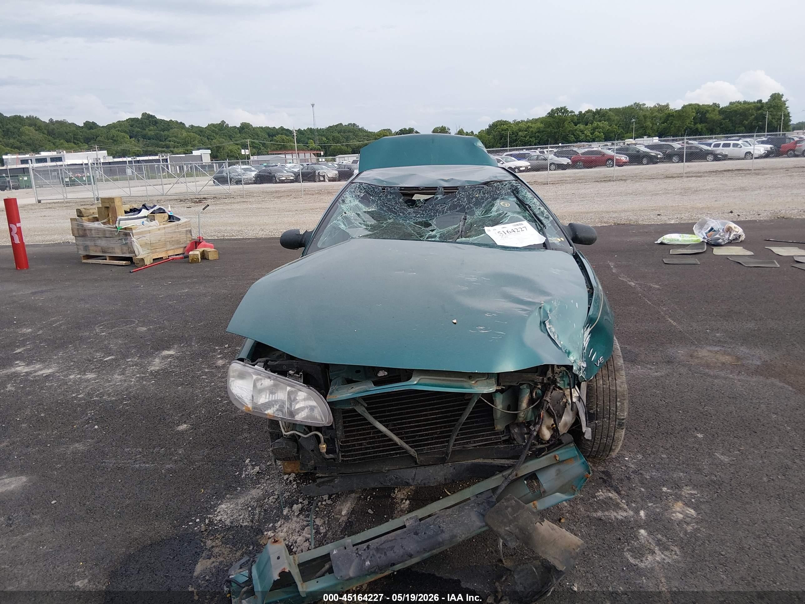 1996 Pontiac Grand Am Se Green vin: 1G2NE52M5TM573269