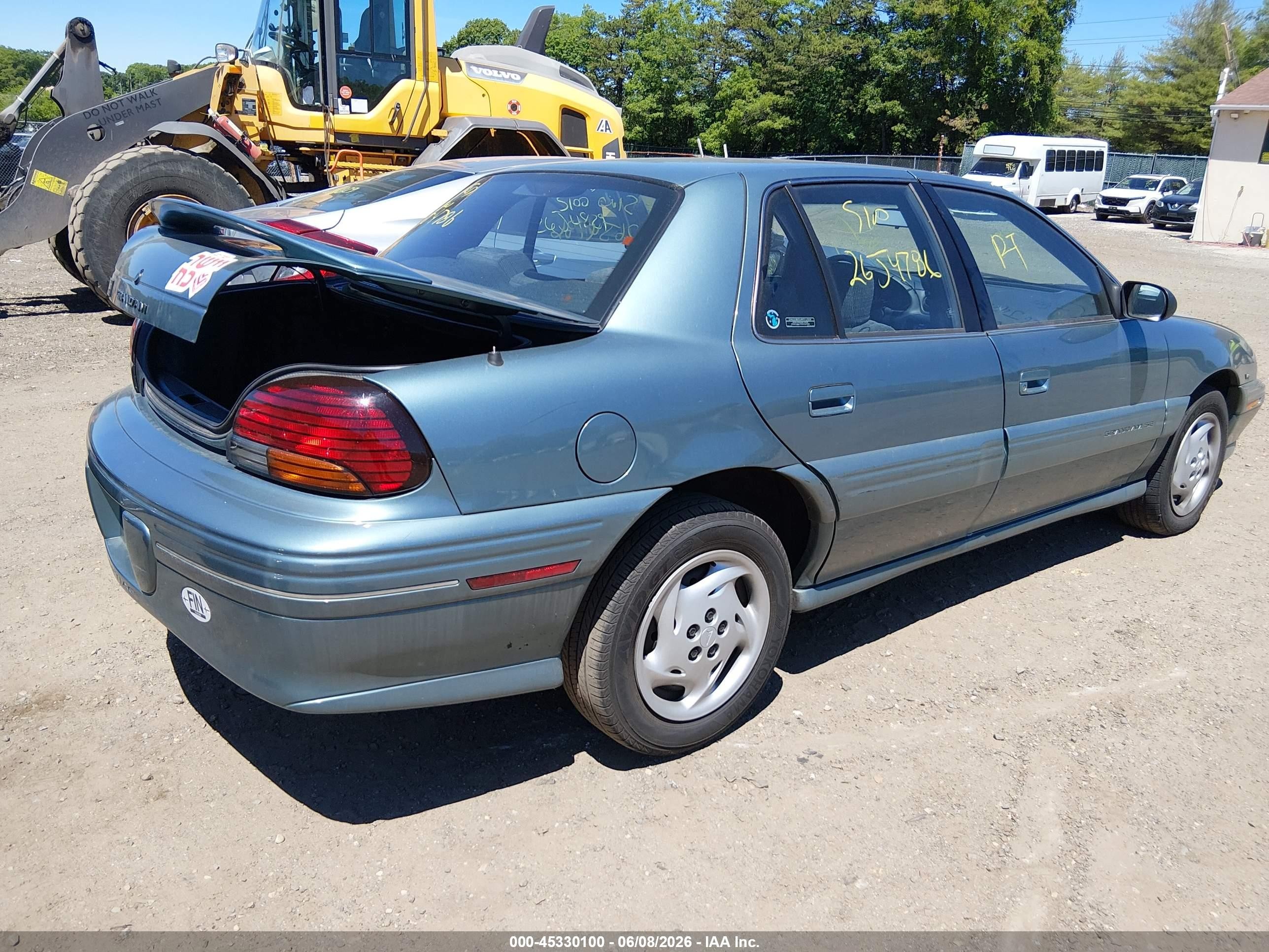 1997 Pontiac Grand Am Se Зеленый vin: 1G2NE52M5VM552974