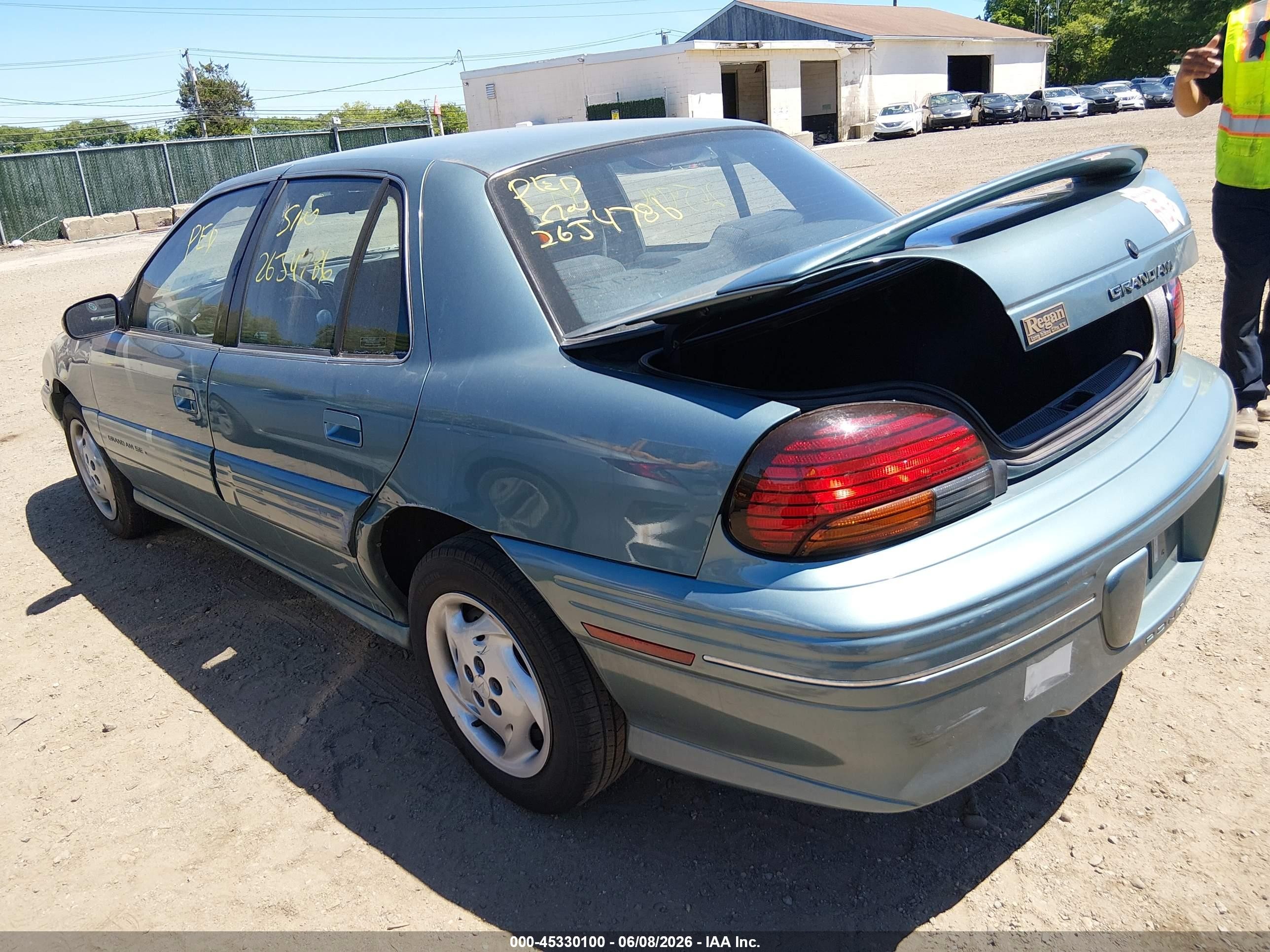 1997 Pontiac Grand Am Se Зеленый vin: 1G2NE52M5VM552974
