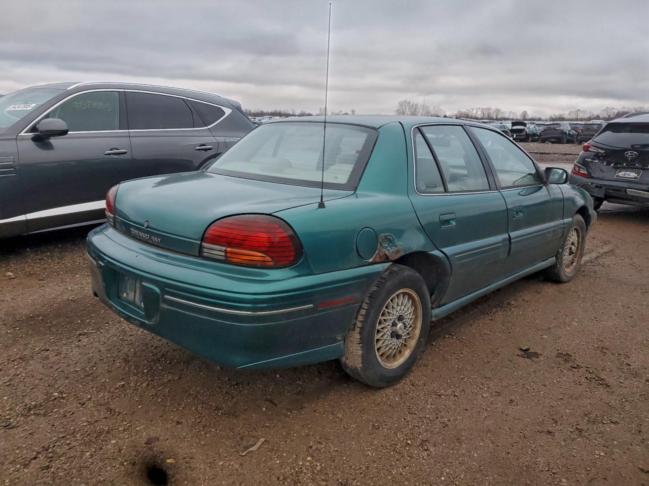 1997 Pontiac Grand Am Se Teal vin: 1G2NE52M9VM543548
