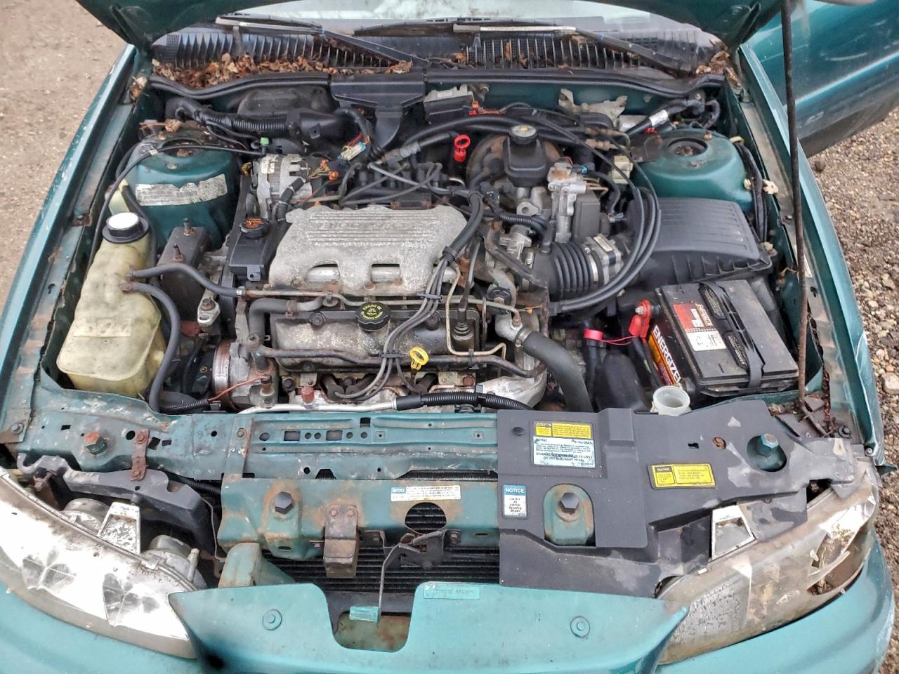 1997 Pontiac Grand Am Se Teal vin: 1G2NE52M9VM543548