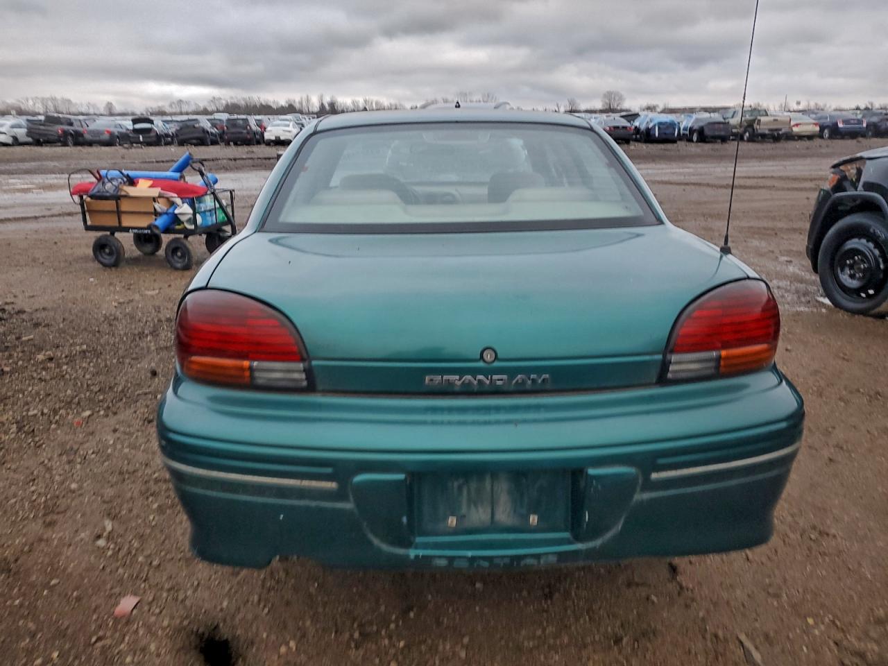 1997 Pontiac Grand Am Se Teal vin: 1G2NE52M9VM543548