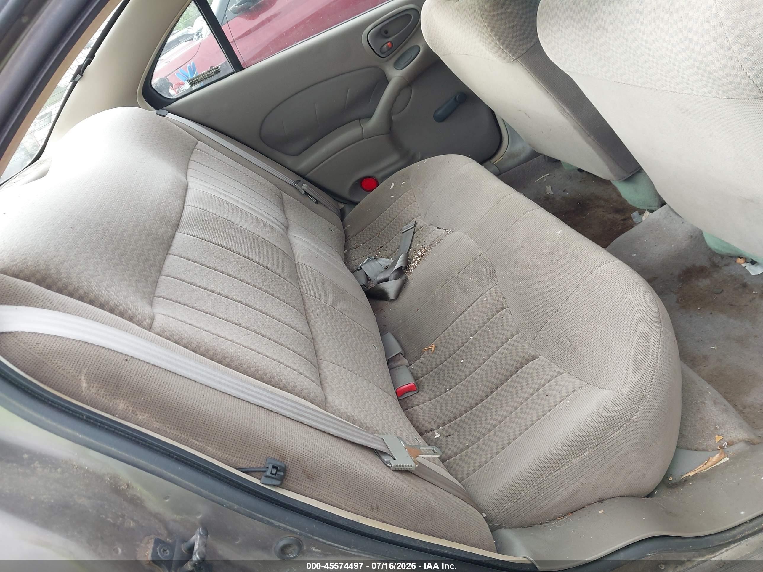 2001 Pontiac Grand Am Se Brown vin: 1G2NE52T21M632430