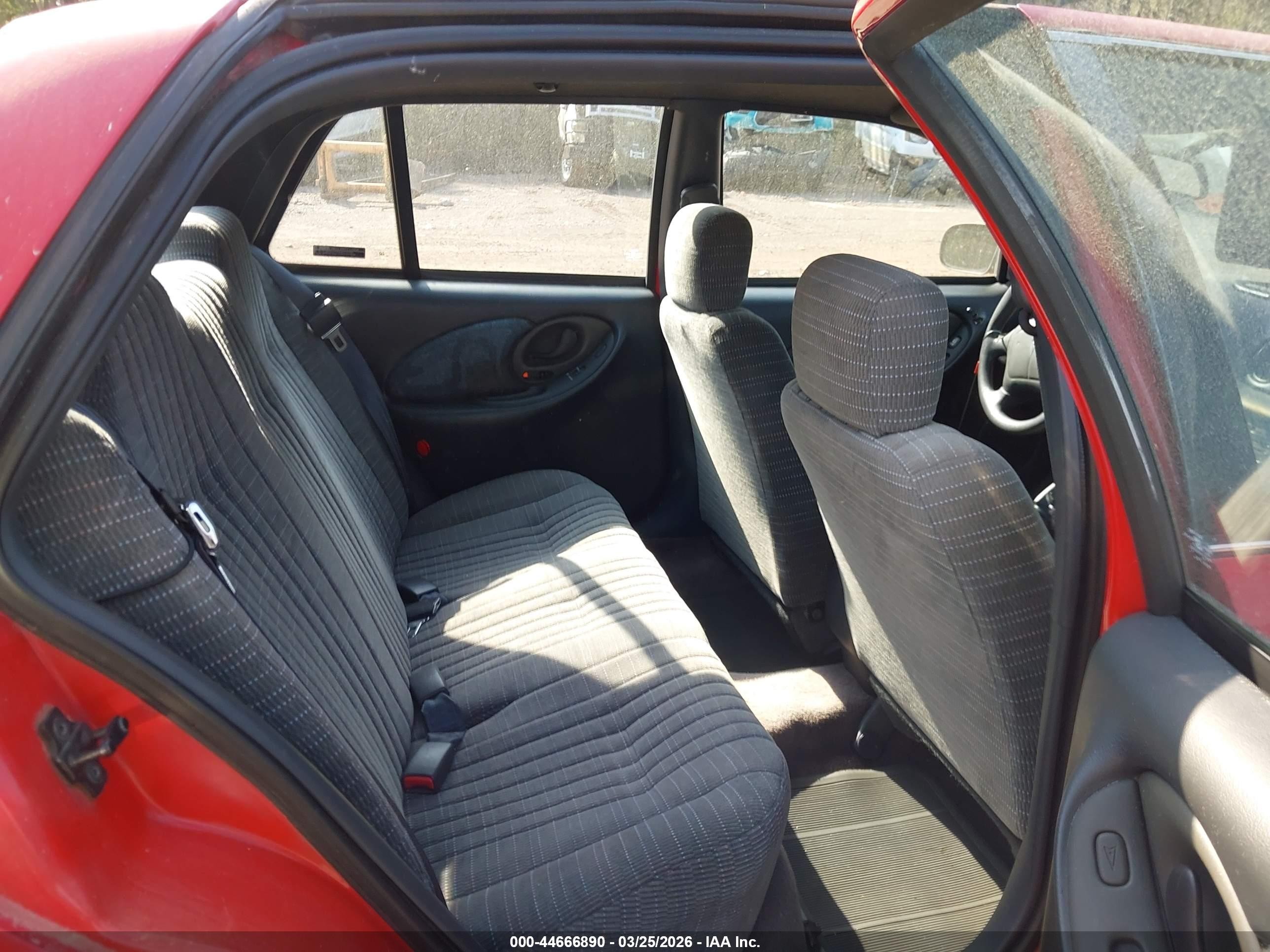 1997 Pontiac Grand Am Se Red vin: 1G2NE52T2VC791881