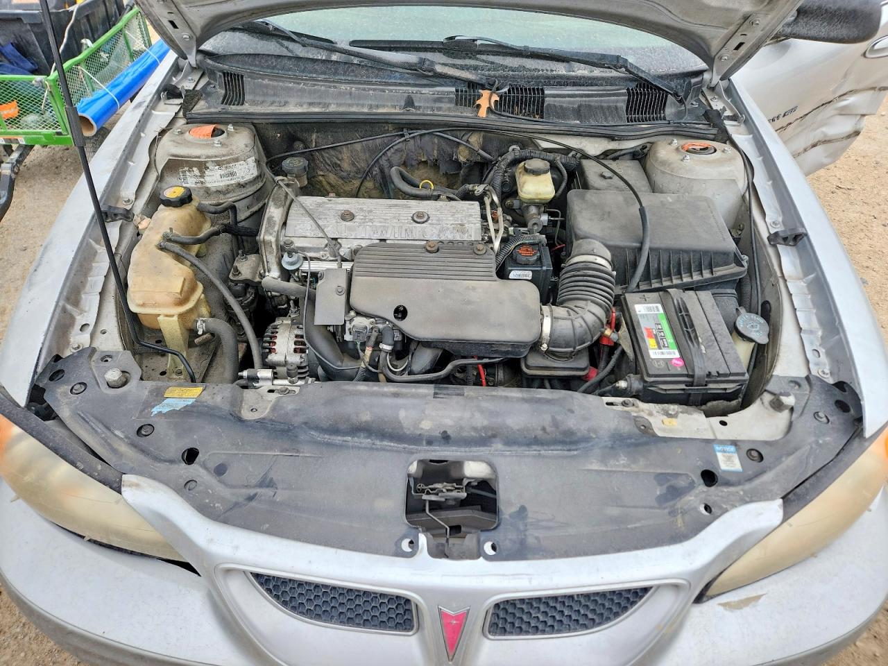 2001 Pontiac Grand Am Se Серебряный vin: 1G2NE52T31M532661
