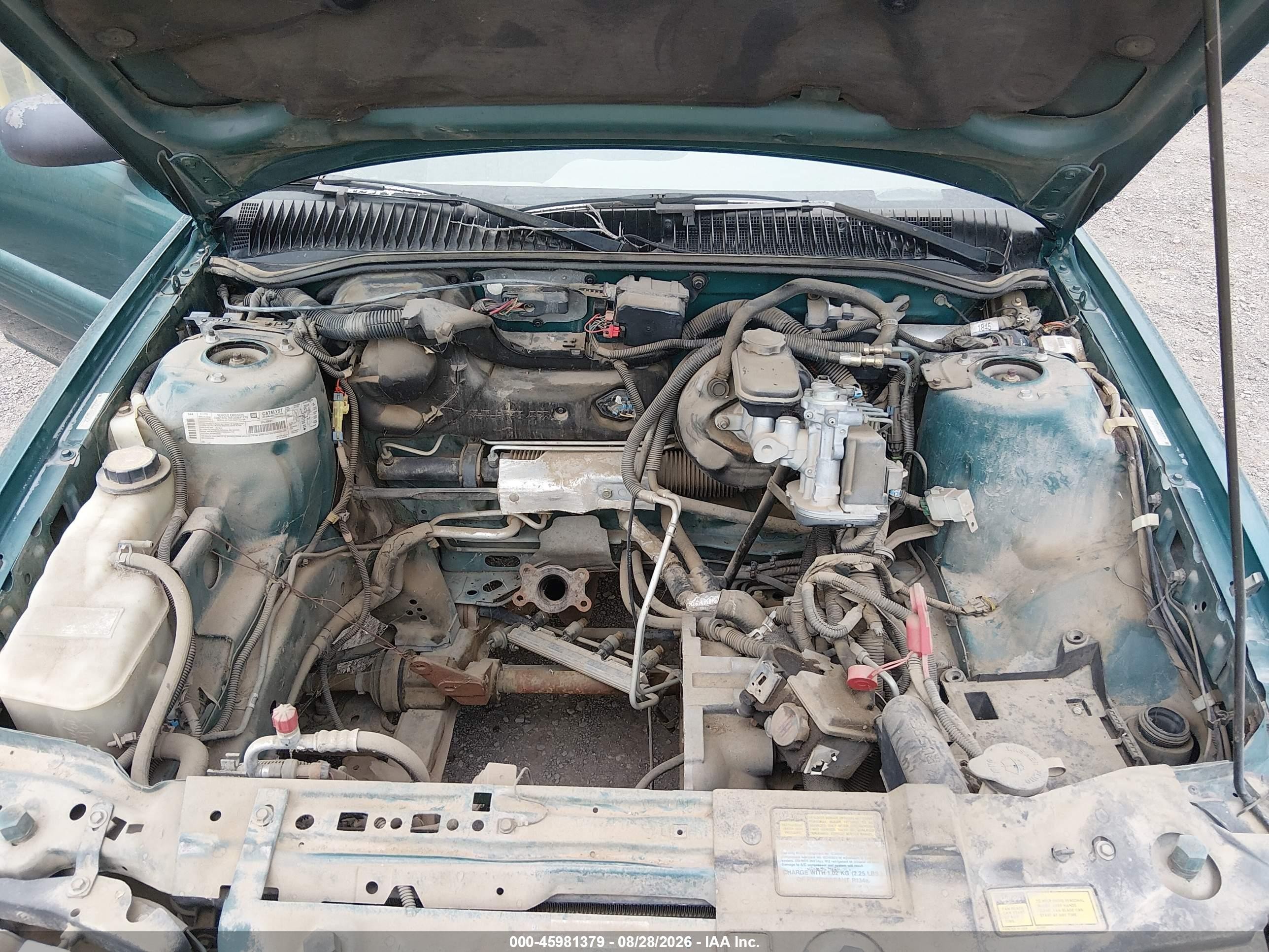 1997 Pontiac Grand Am Se Зеленый vin: 1G2NE52T3VC839212