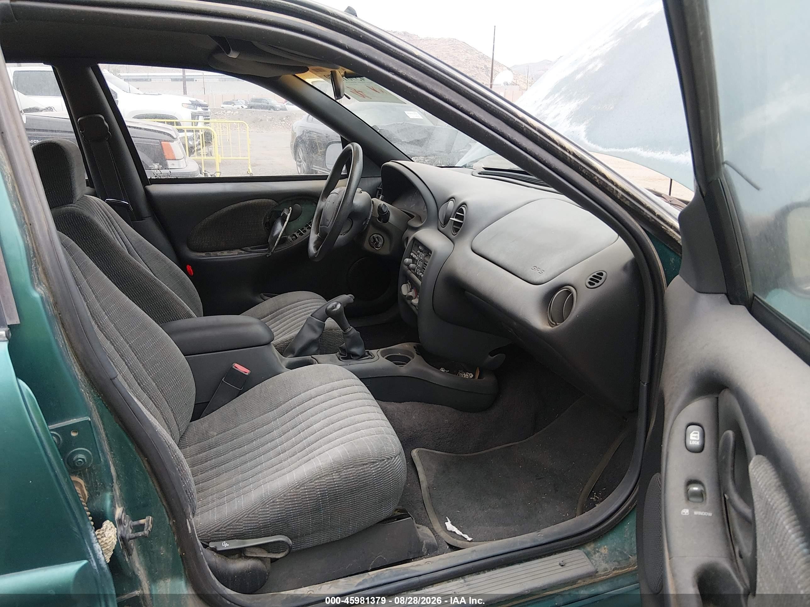 1997 Pontiac Grand Am Se Зеленый vin: 1G2NE52T3VC839212