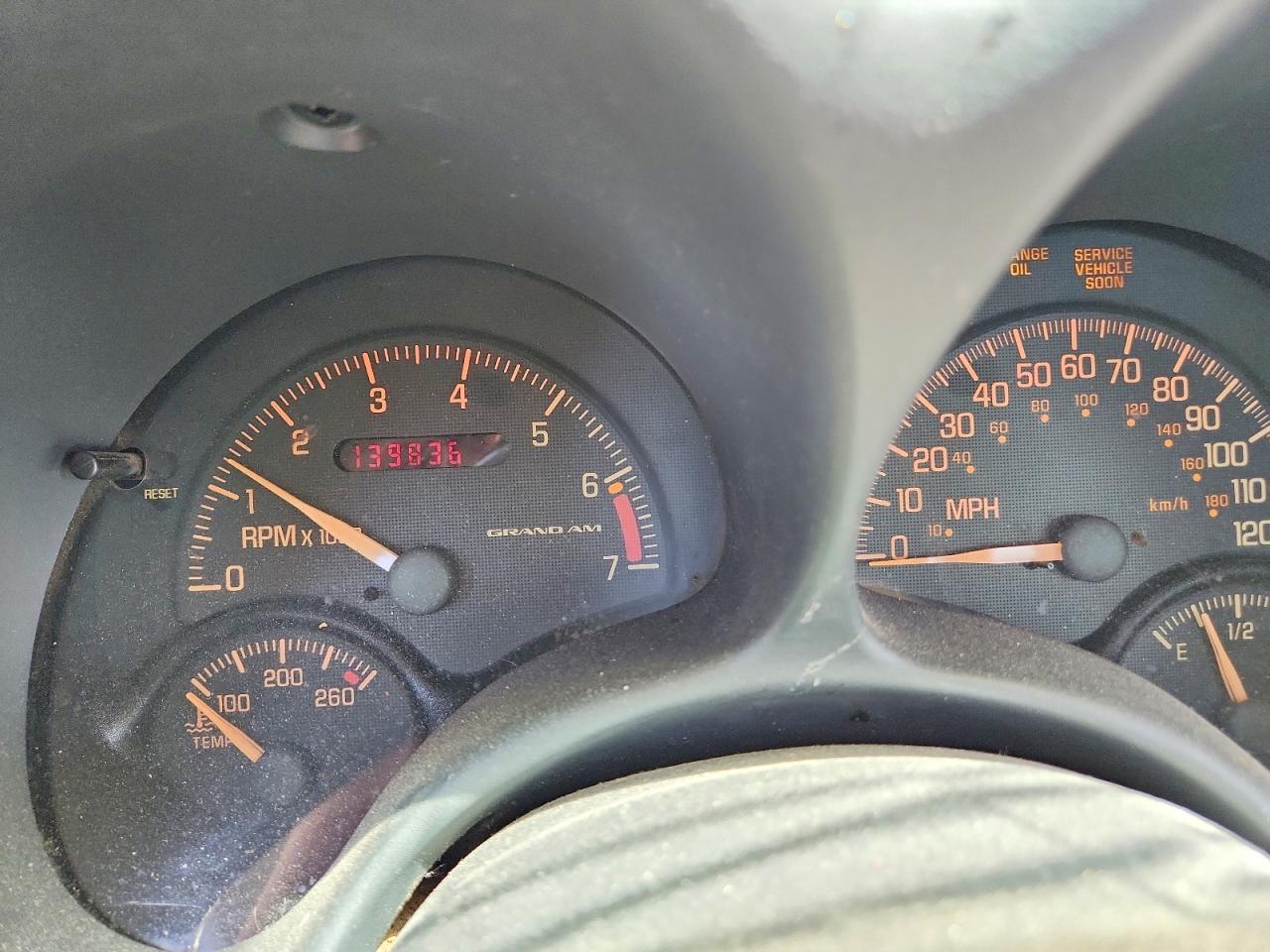 1999 Pontiac Grand Am Se Orange vin: 1G2NE52T3XC540841