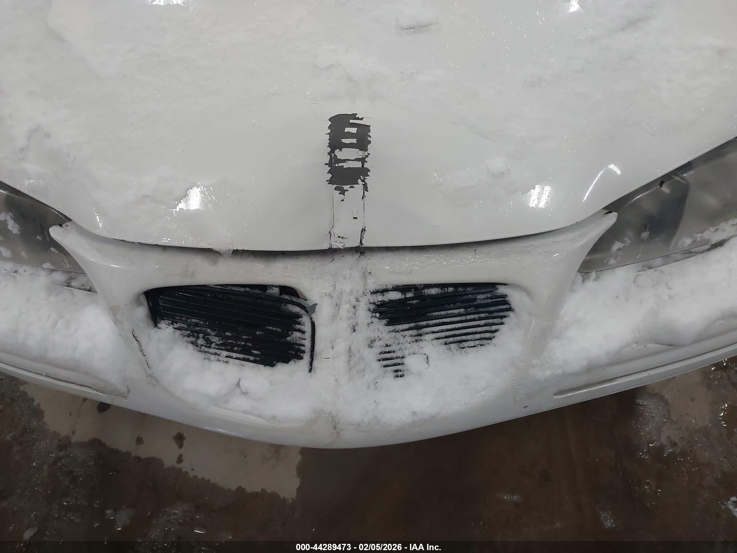 1997 Pontiac Grand Am Se White vin: 1G2NE52T4VC851790