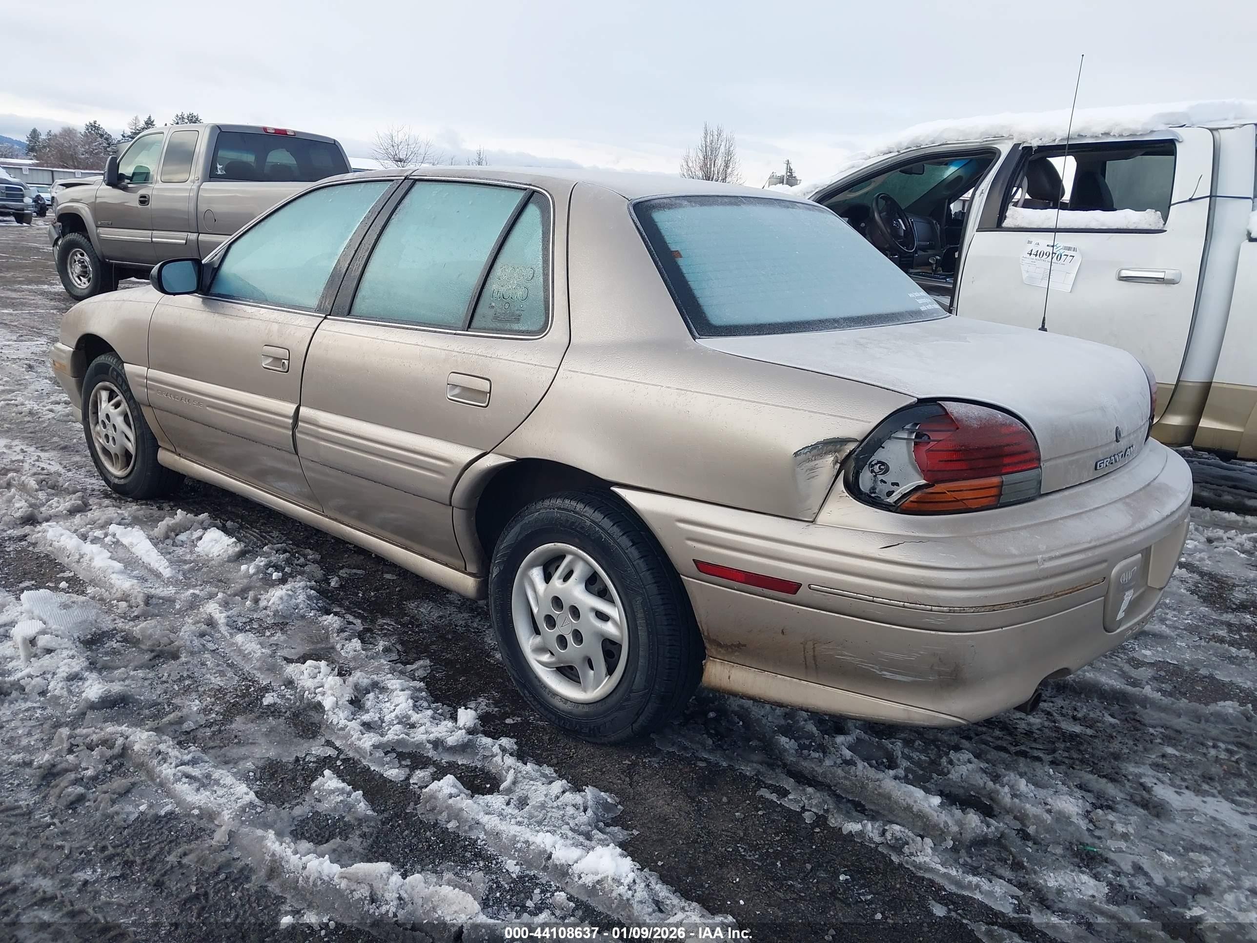 1997 Pontiac Grand Am Se Желто-коричневый vin: 1G2NE52T7VM514203