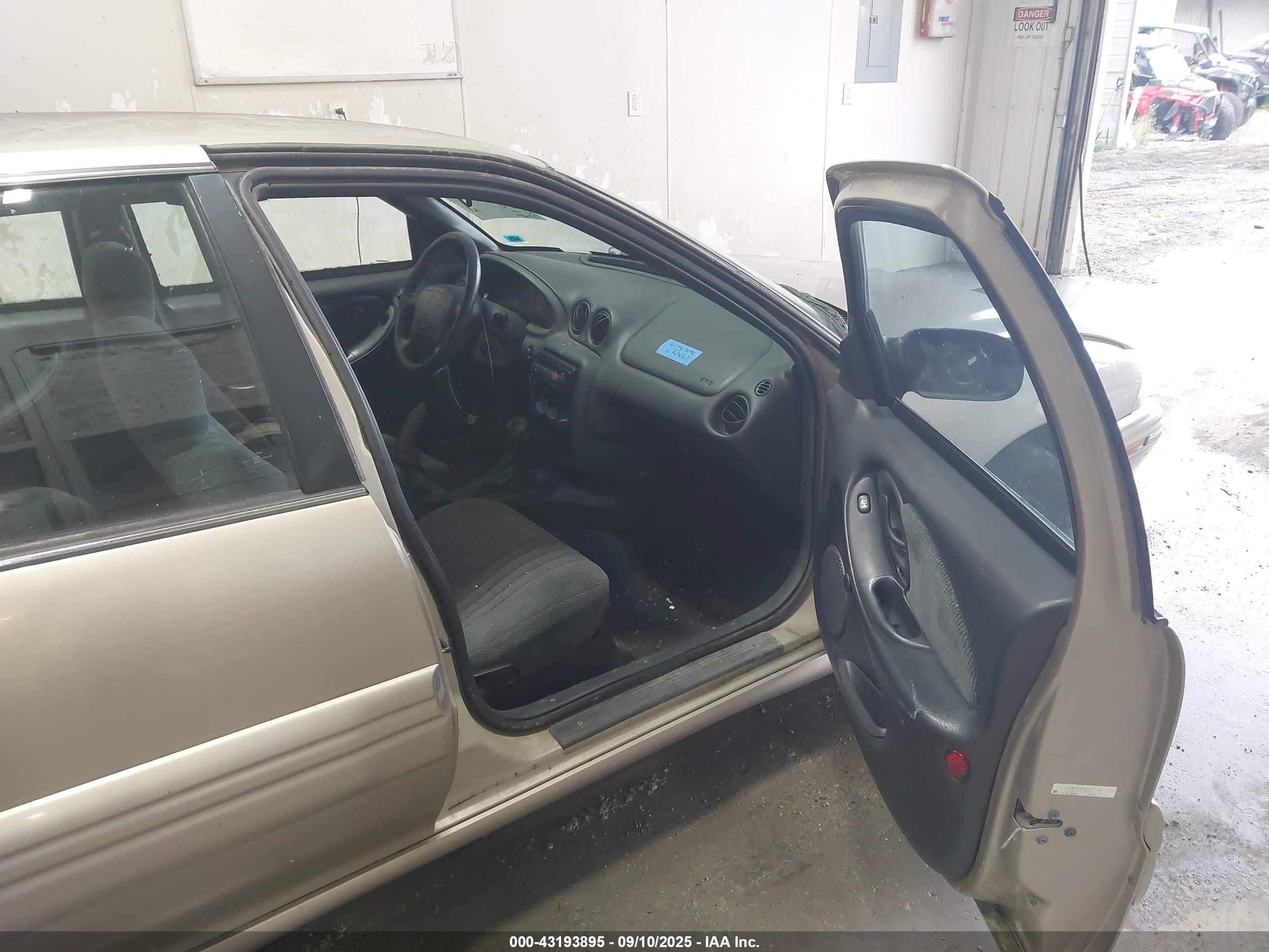 1997 Pontiac Grand Am Se Желто-коричневый vin: 1G2NE52T9VC820194