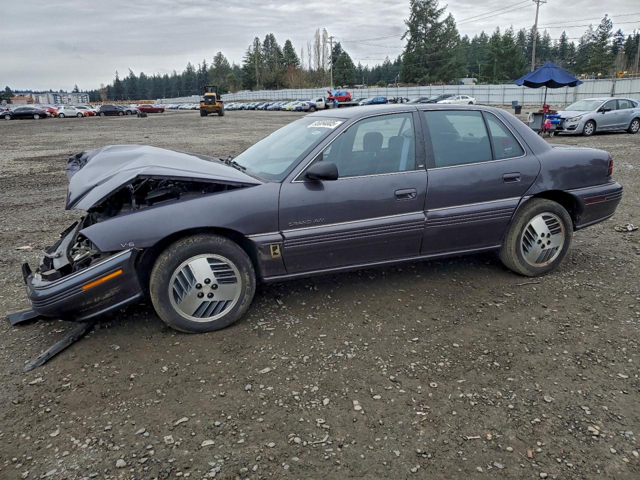 1993 Pontiac Grand Am Se Purple vin: 1G2NE54N0PC750151