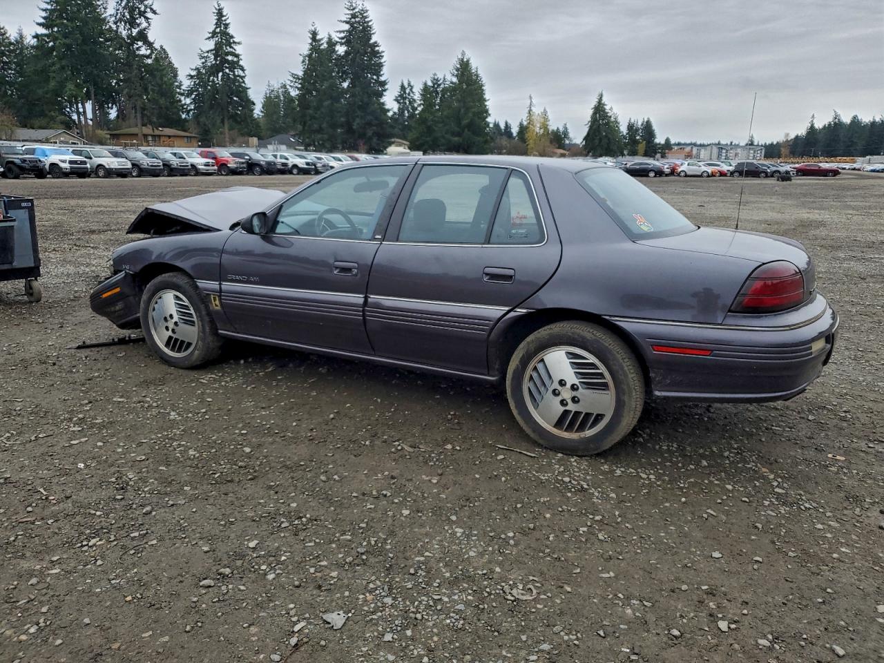 1993 Pontiac Grand Am Se Purple vin: 1G2NE54N0PC750151