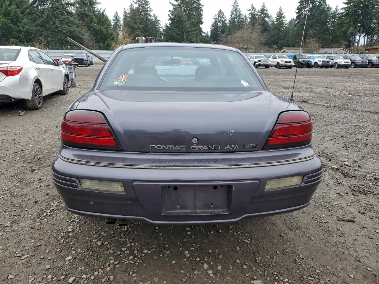 1993 Pontiac Grand Am Se Purple vin: 1G2NE54N0PC750151
