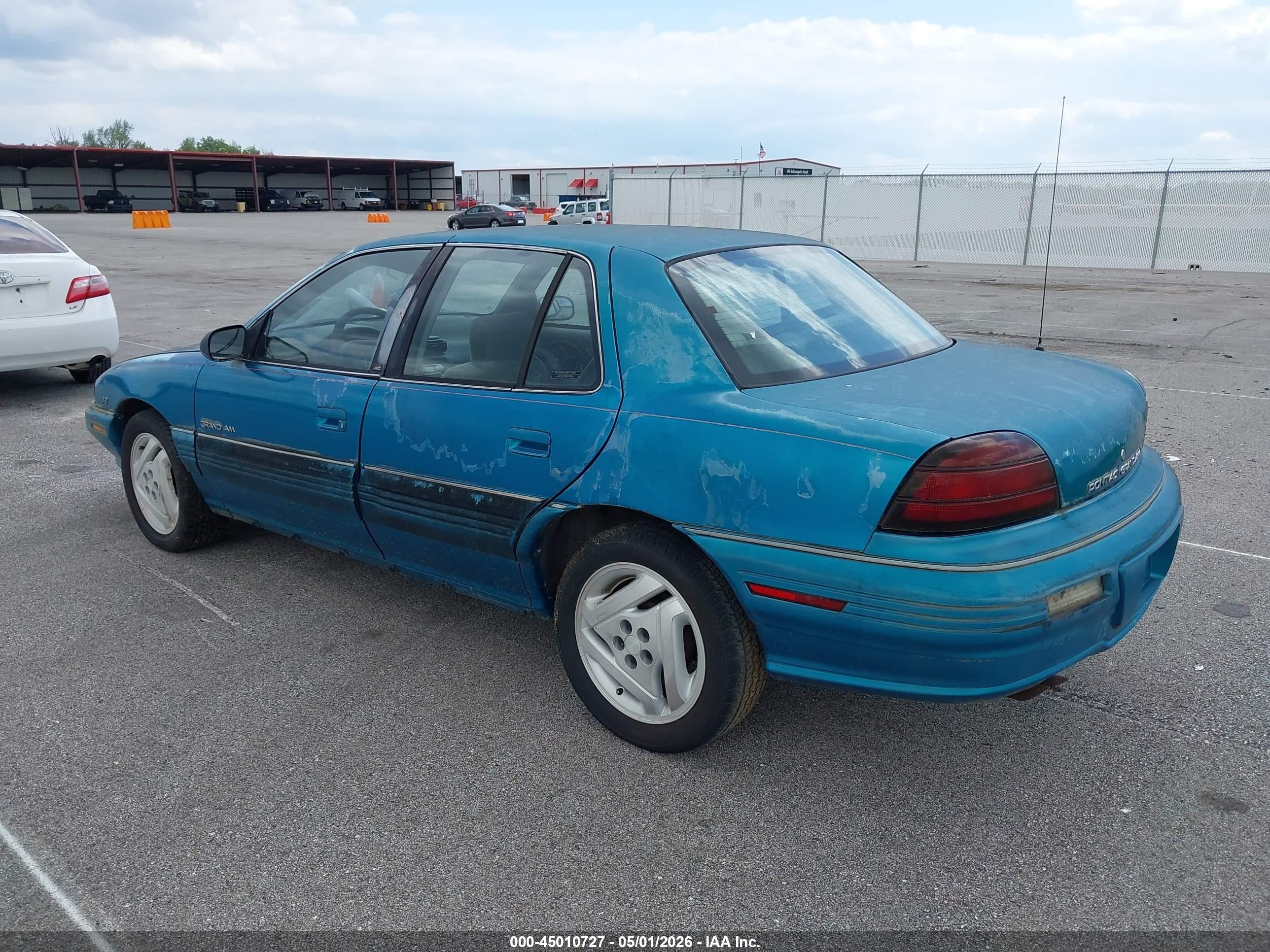 1994 Pontiac Grand Am Se Blue vin: 1G2NE55M9RM539324
