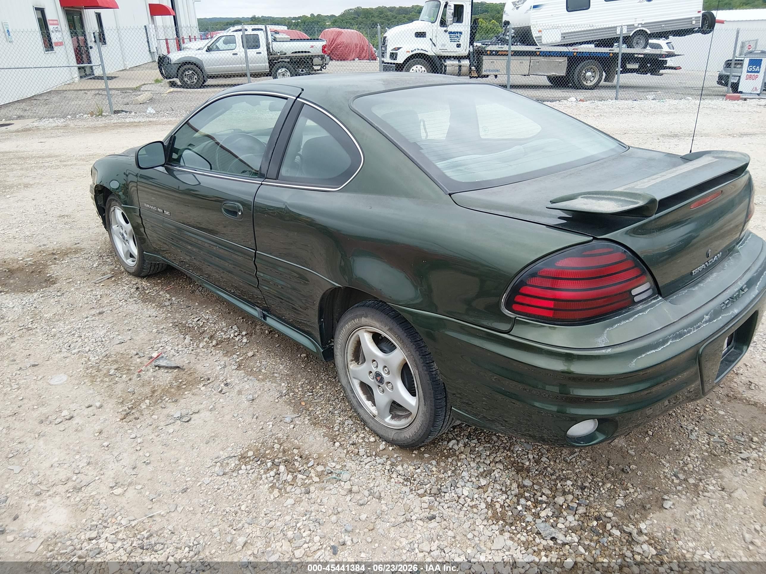 2000 Pontiac Grand Am Se1 Green vin: 1G2NF12EXYM715279
