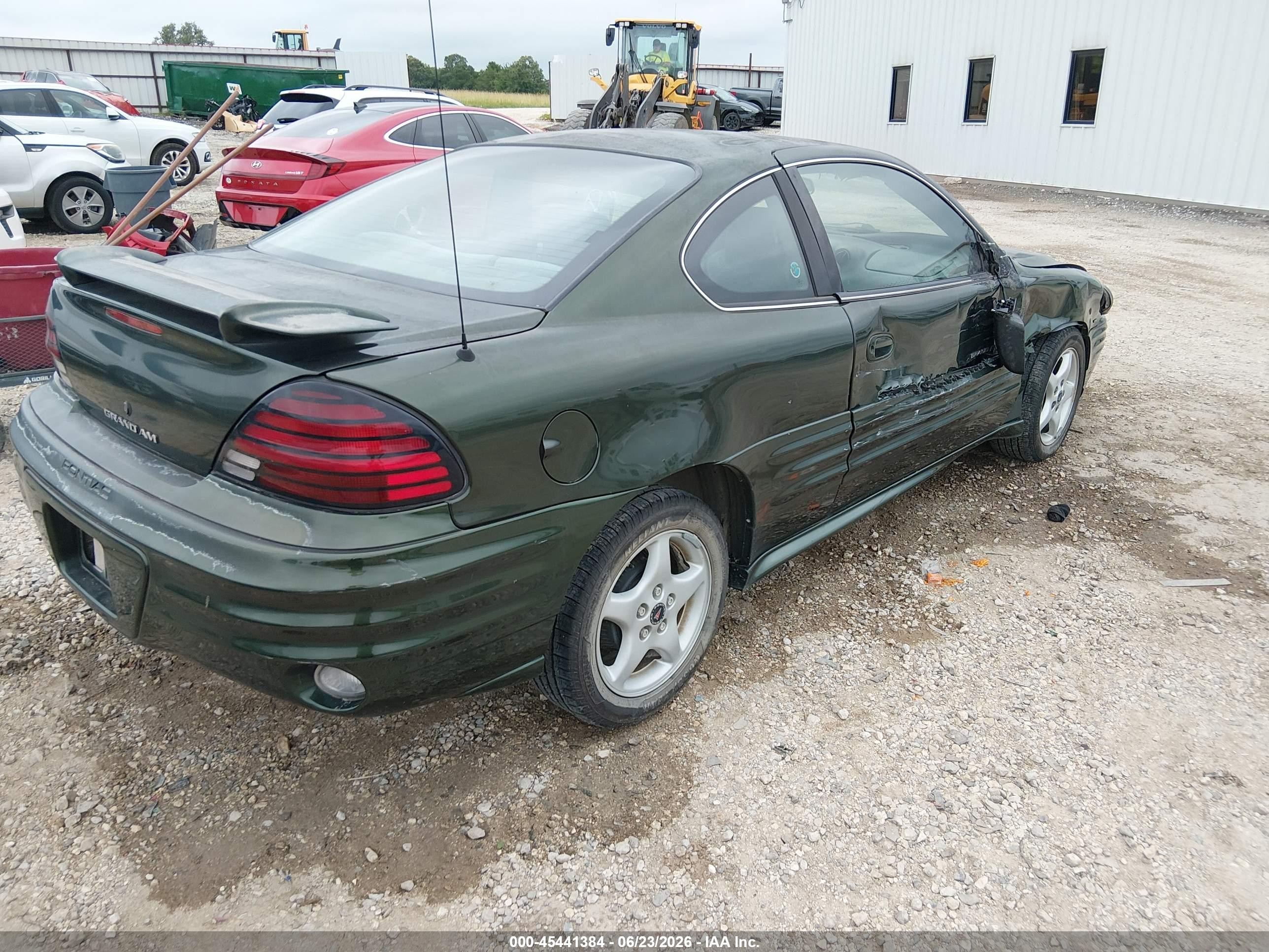 2000 Pontiac Grand Am Se1 Green vin: 1G2NF12EXYM715279