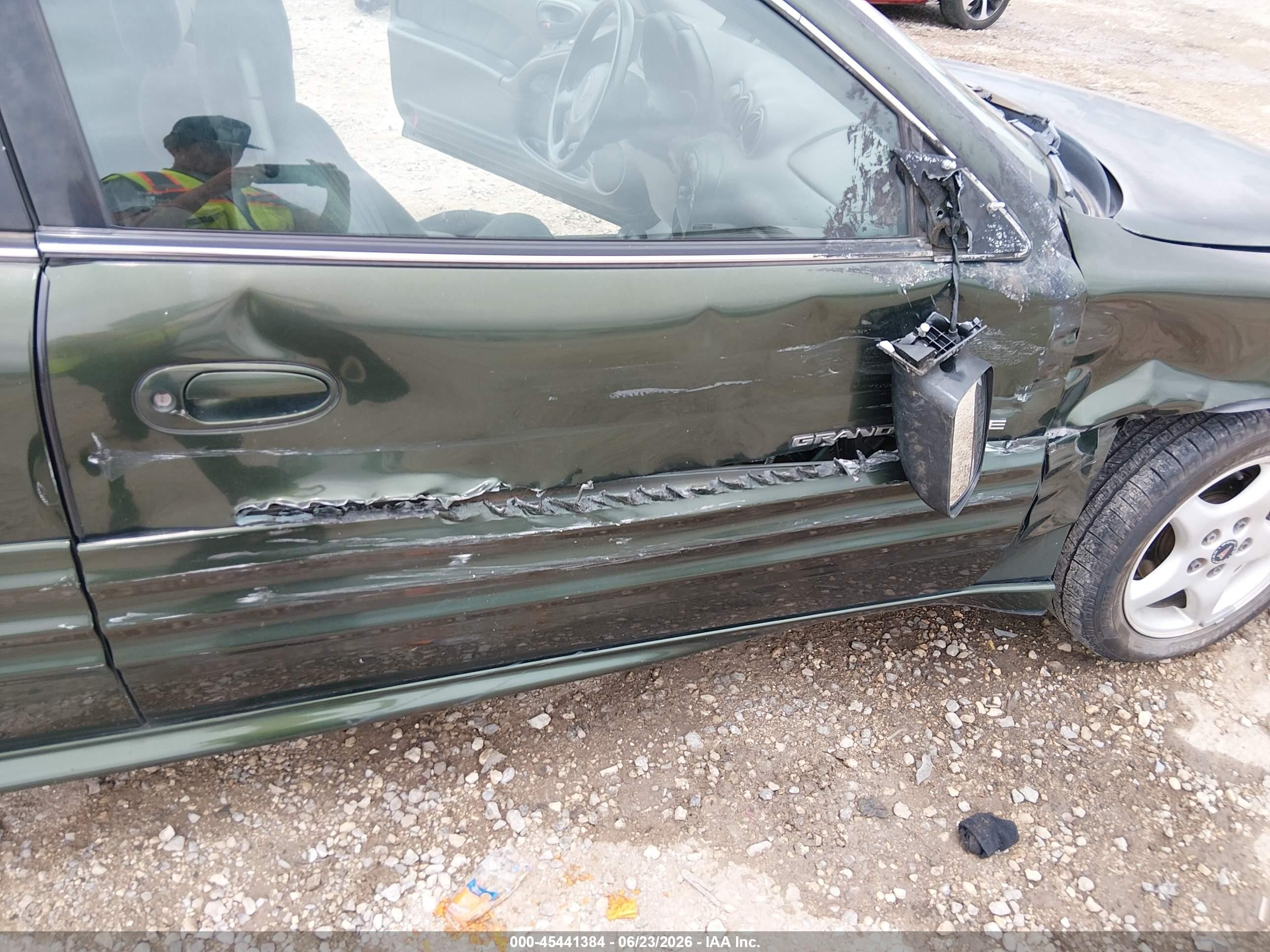 2000 Pontiac Grand Am Se1 Green vin: 1G2NF12EXYM715279