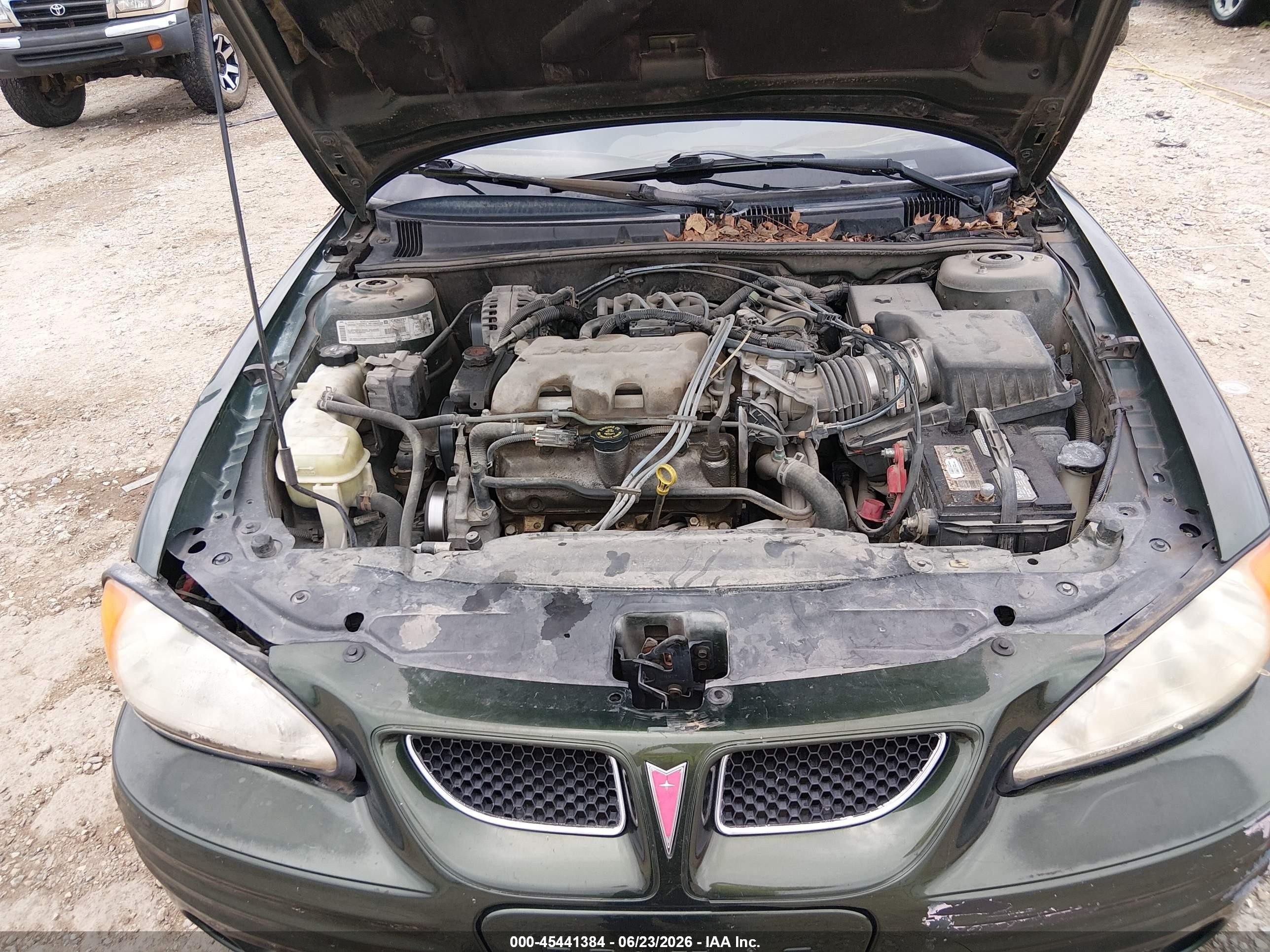 2000 Pontiac Grand Am Se1 Green vin: 1G2NF12EXYM715279