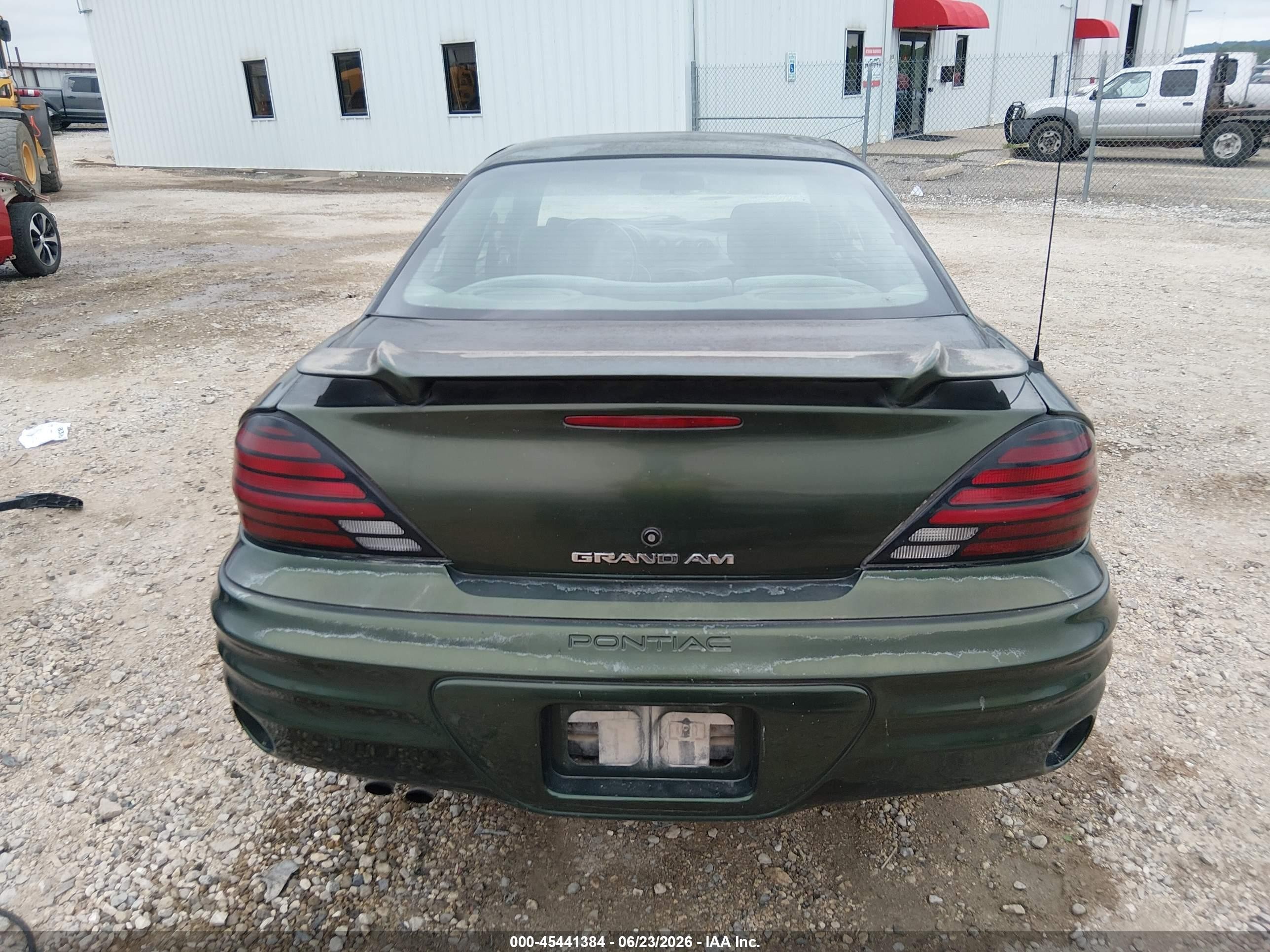 2000 Pontiac Grand Am Se1 Green vin: 1G2NF12EXYM715279