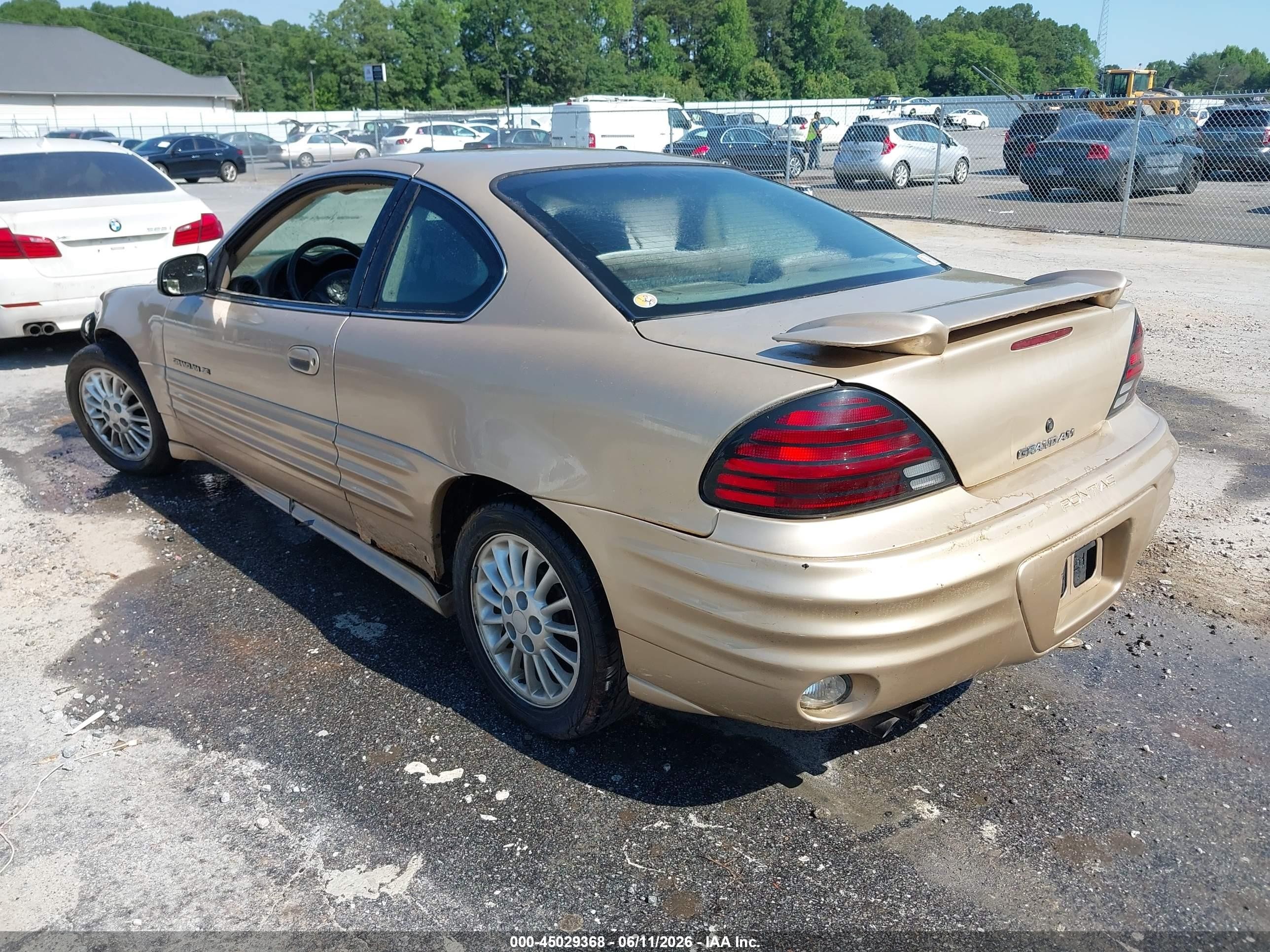 2001 Pontiac Grand Am Se1 Gold vin: 1G2NF12T31M679634