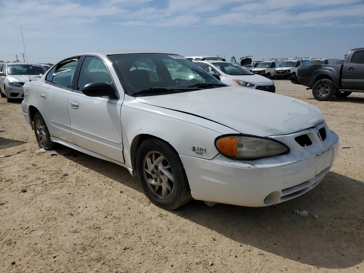 2004 Pontiac Grand Am Se1 White vin: 1G2NF52E04C240085
