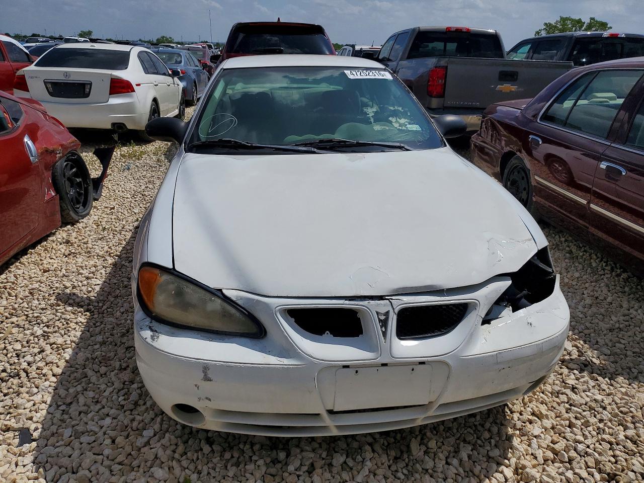 2004 Pontiac Grand Am Se1 White vin: 1G2NF52E04C240085