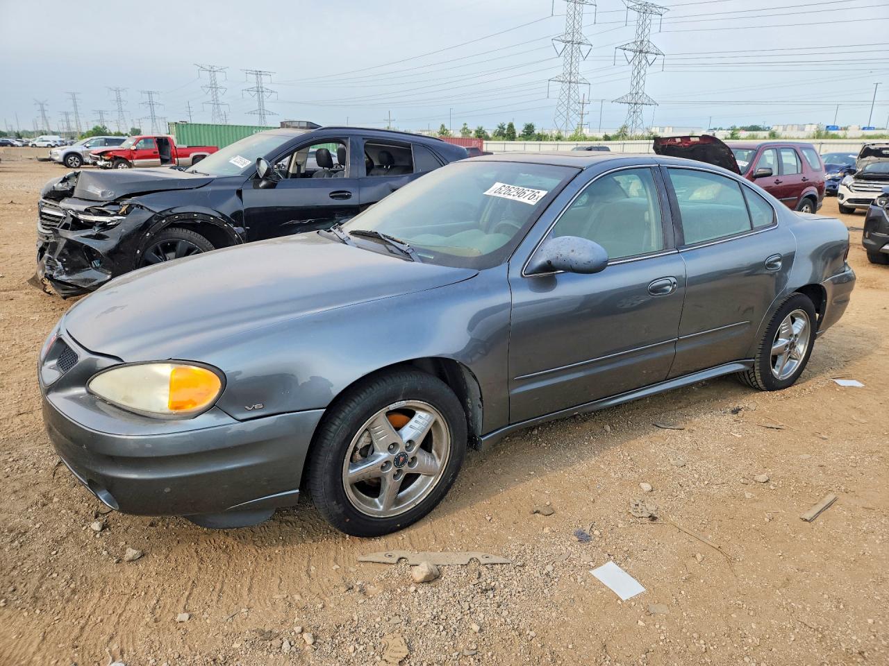 2004 Pontiac Grand Am Se1 Gray vin: 1G2NF52E04M588026