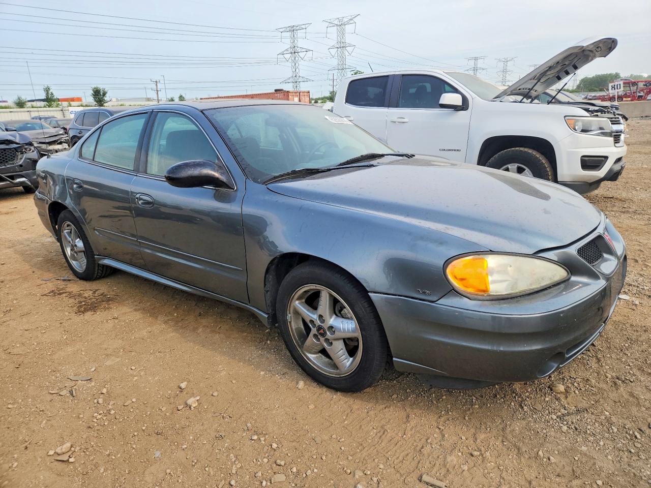 2004 Pontiac Grand Am Se1 Gray vin: 1G2NF52E04M588026