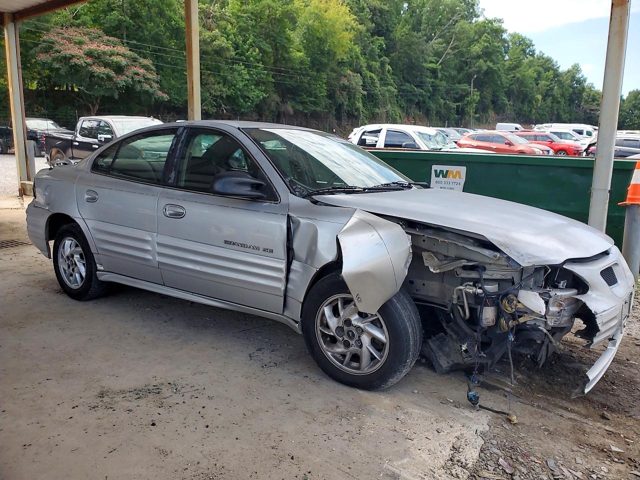 2001 Pontiac Grand Am Se1 Silver vin: 1G2NF52E11M651551