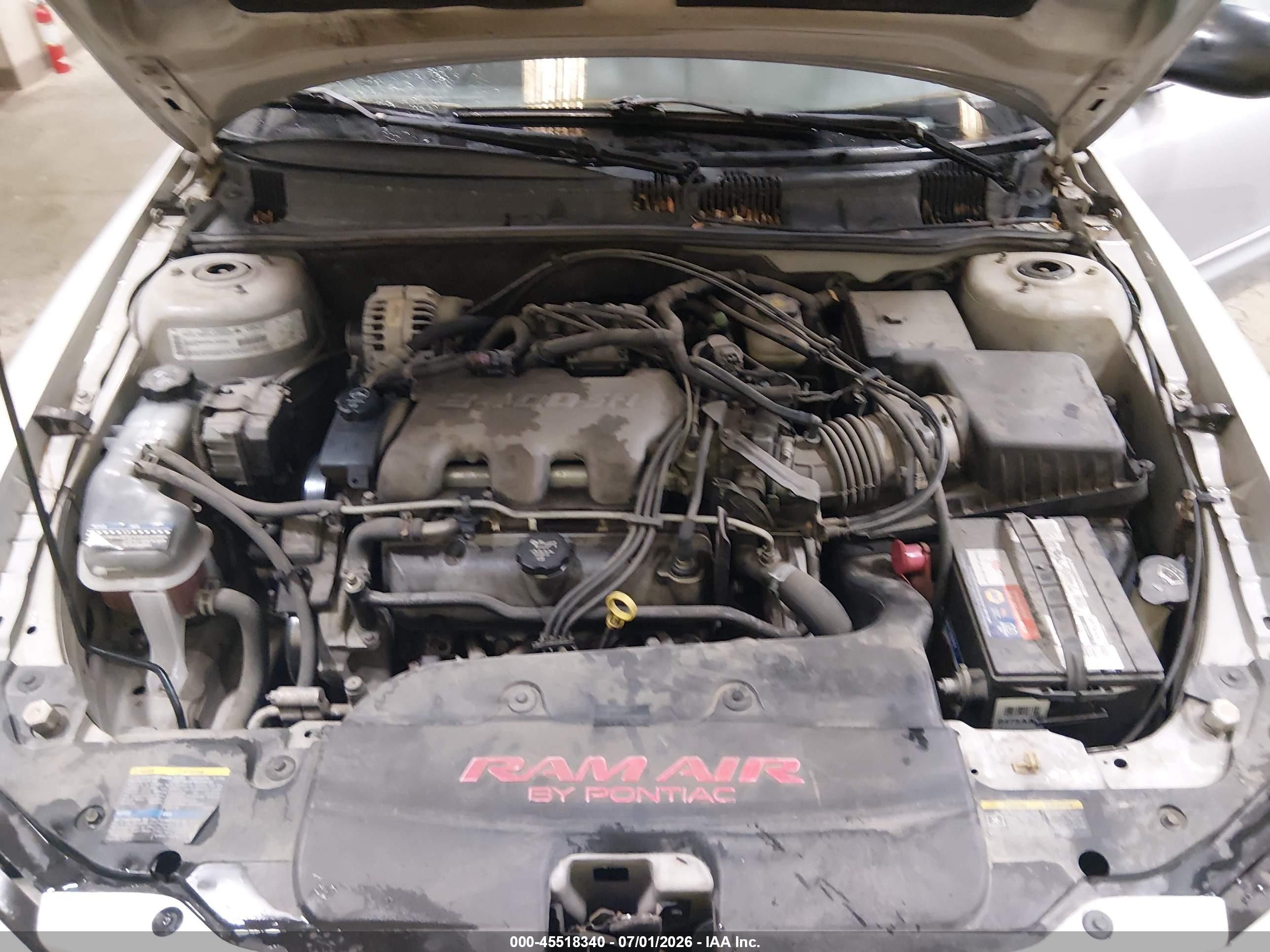 2003 Pontiac Grand Am Se1 White vin: 1G2NF52E13C112243